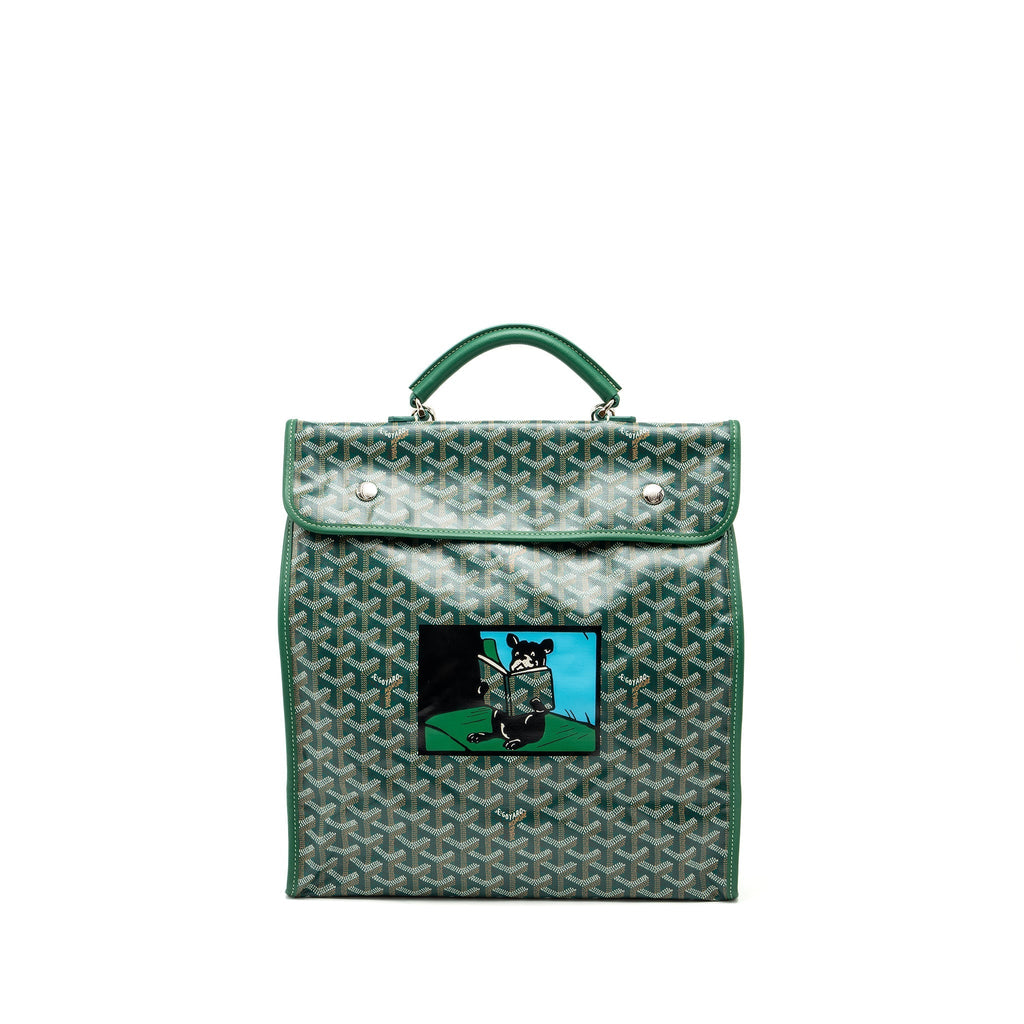 goyard-saint-leger-backpack-with-bulldog-print-green-shw
