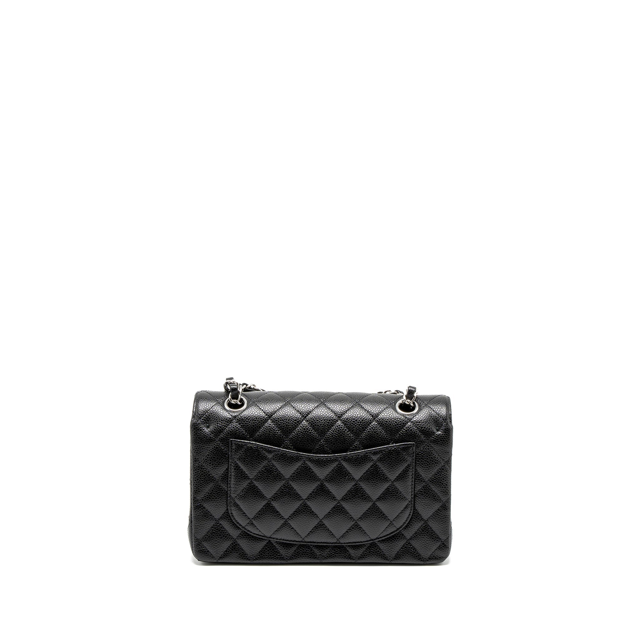 copy-of-chanel-small-classic-double-flap-bag-caviar-black-shw-microchip