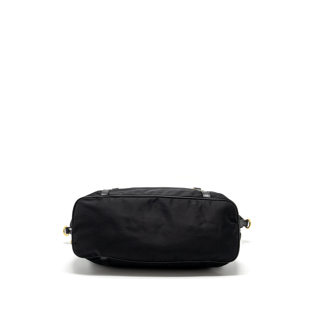 prada-zip-nylon-bag-black-ghw