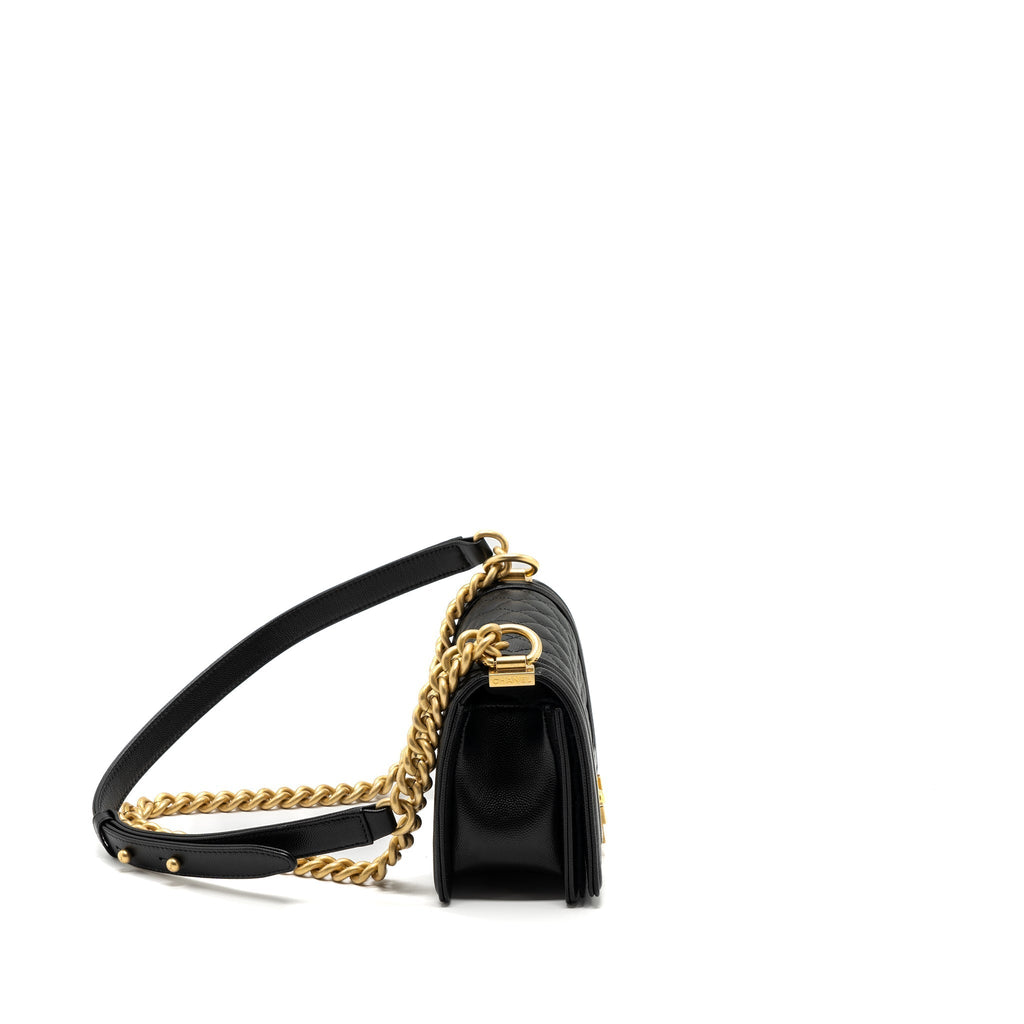 chanel-small-le-boy-leather-black-ghw-microchip