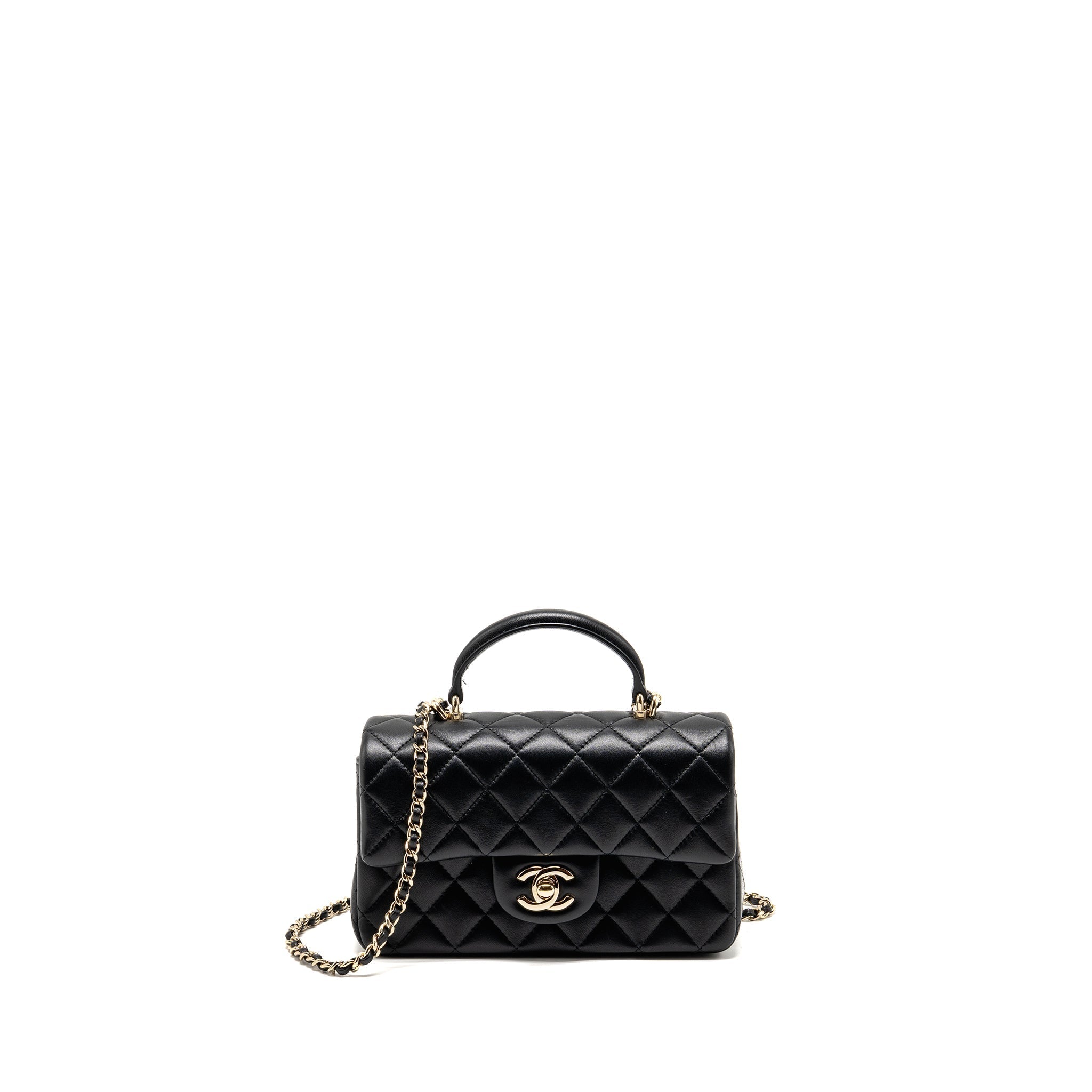chanel-top-handle-mini-rectangular-flap-bag-lambskin-black-lghw-microchip-10