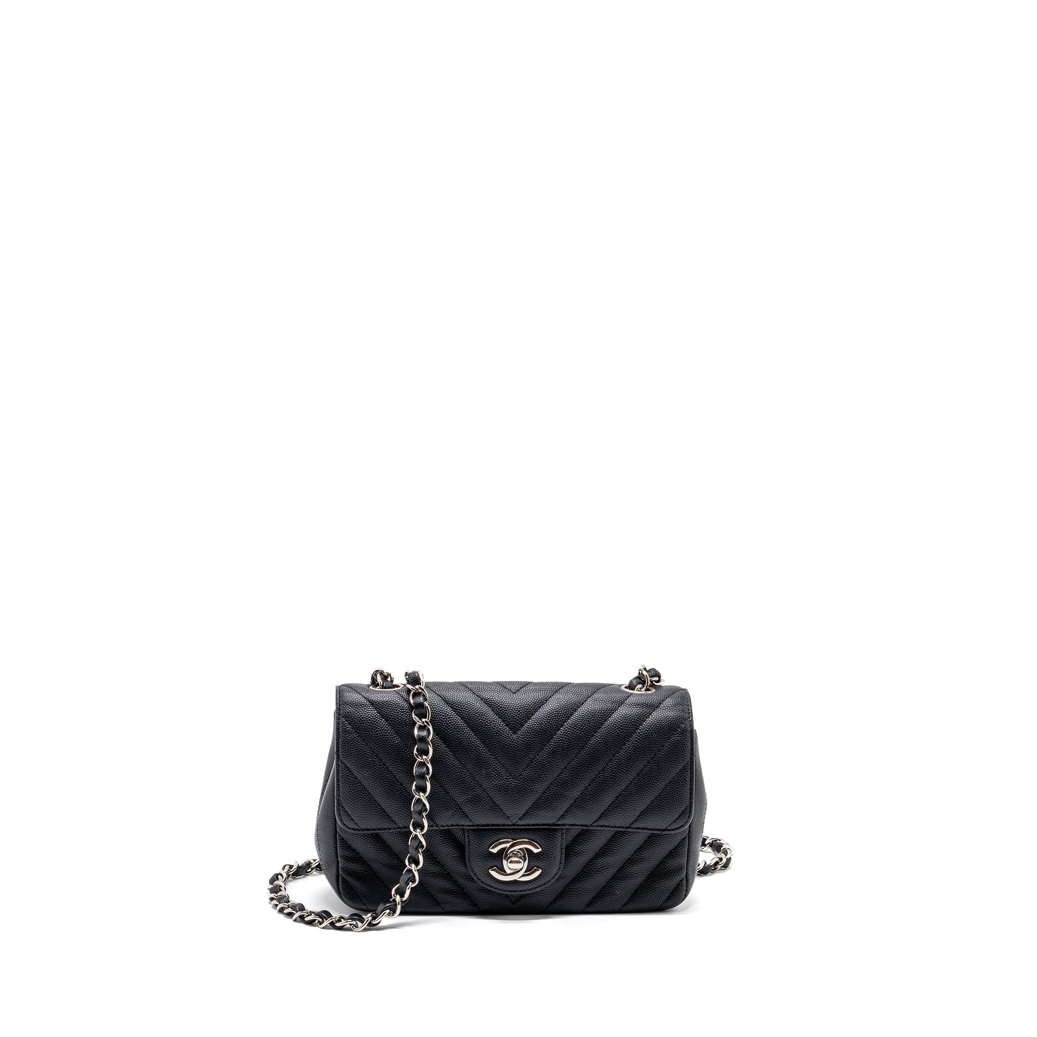 chanel-mini-rectangle-flap-bag-chevron-caviar-black-shw