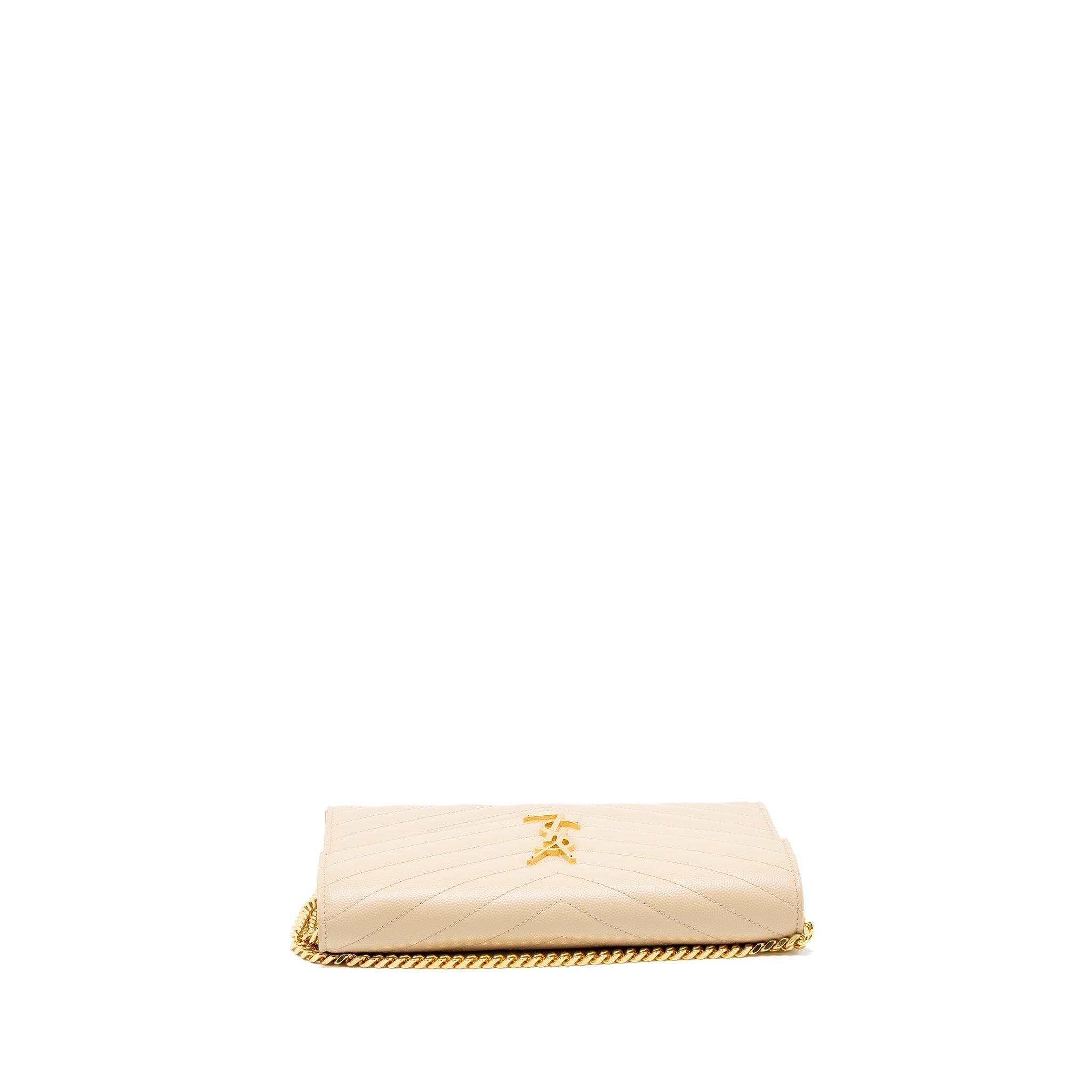 saint-laurent-cassandre-matelasse-chain-wallet-grained-calfskin-beige-ghw