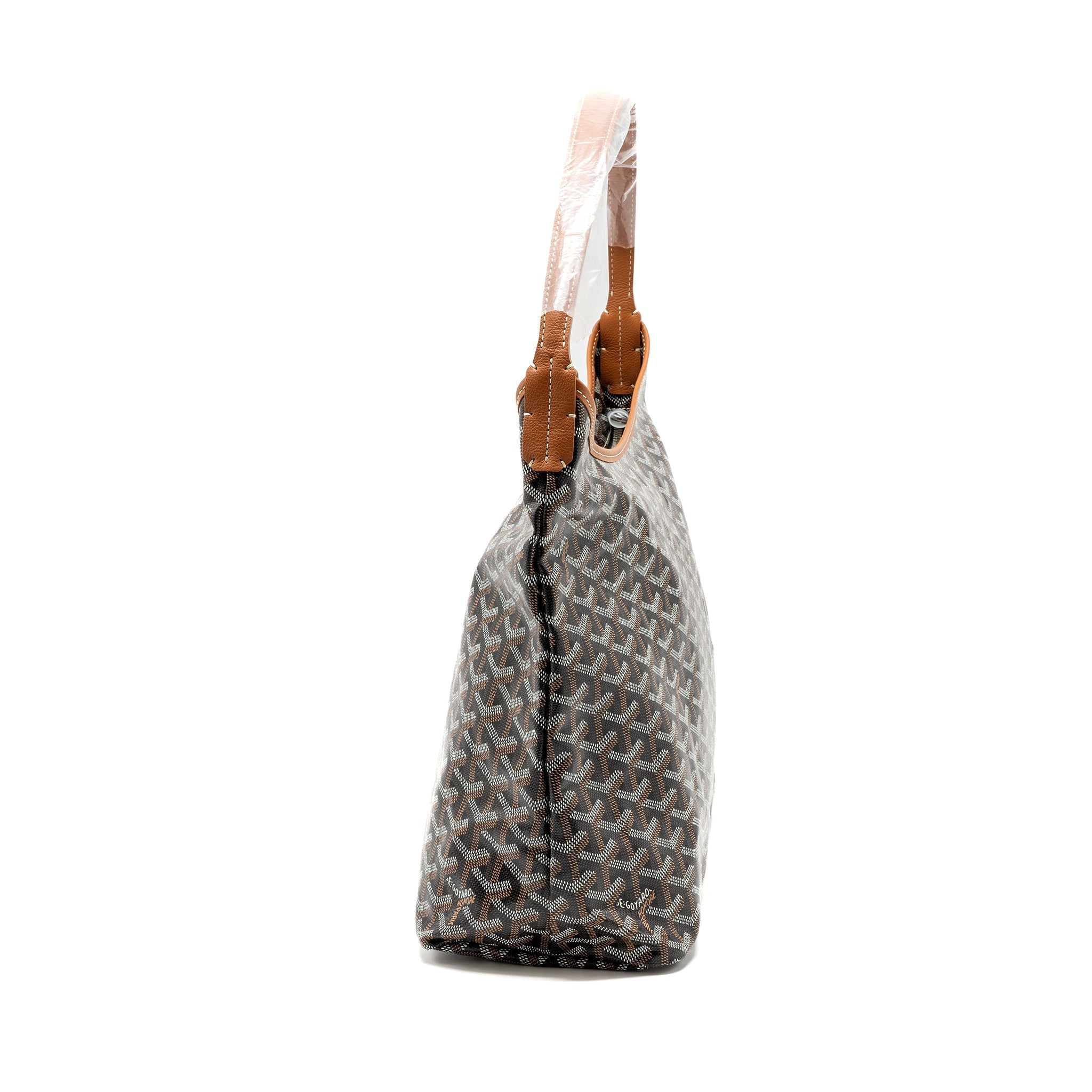 goyard-boheme-hobo-bag-canvas-calfskin-black-brown-shw
