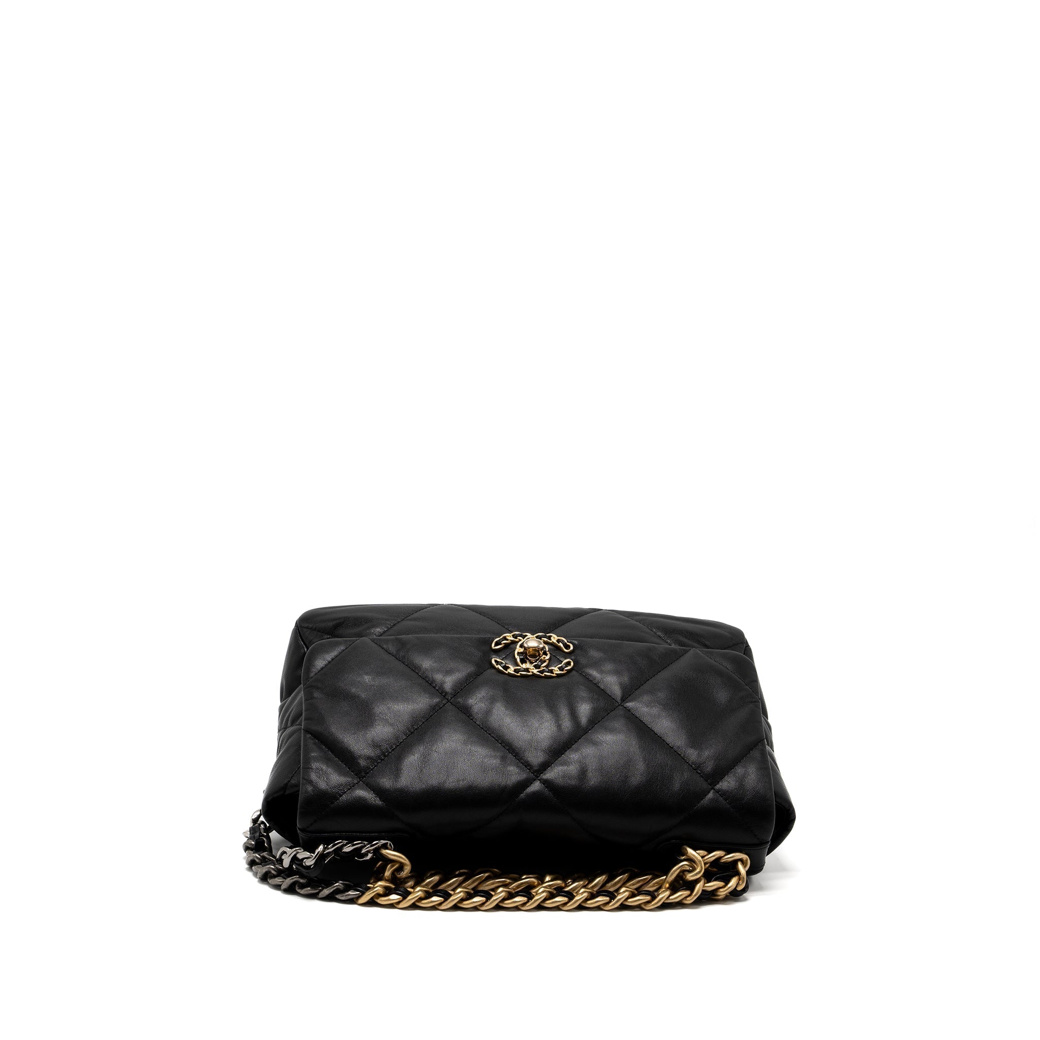 chanel-medium-19-bag-goatskin-black-multicolour-hardaware