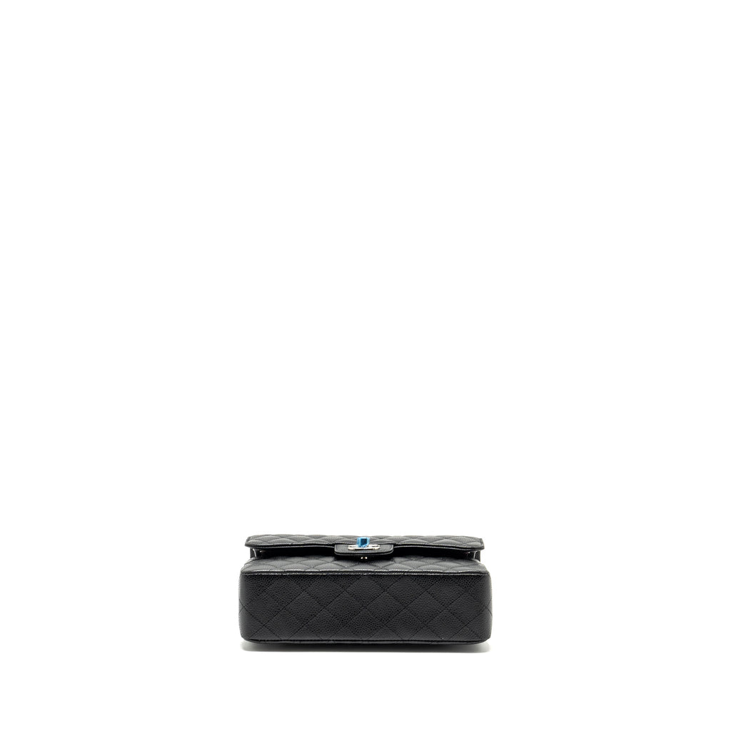 chanel-medium-classic-double-flap-bag-caviar-black-shw-microchip-copy