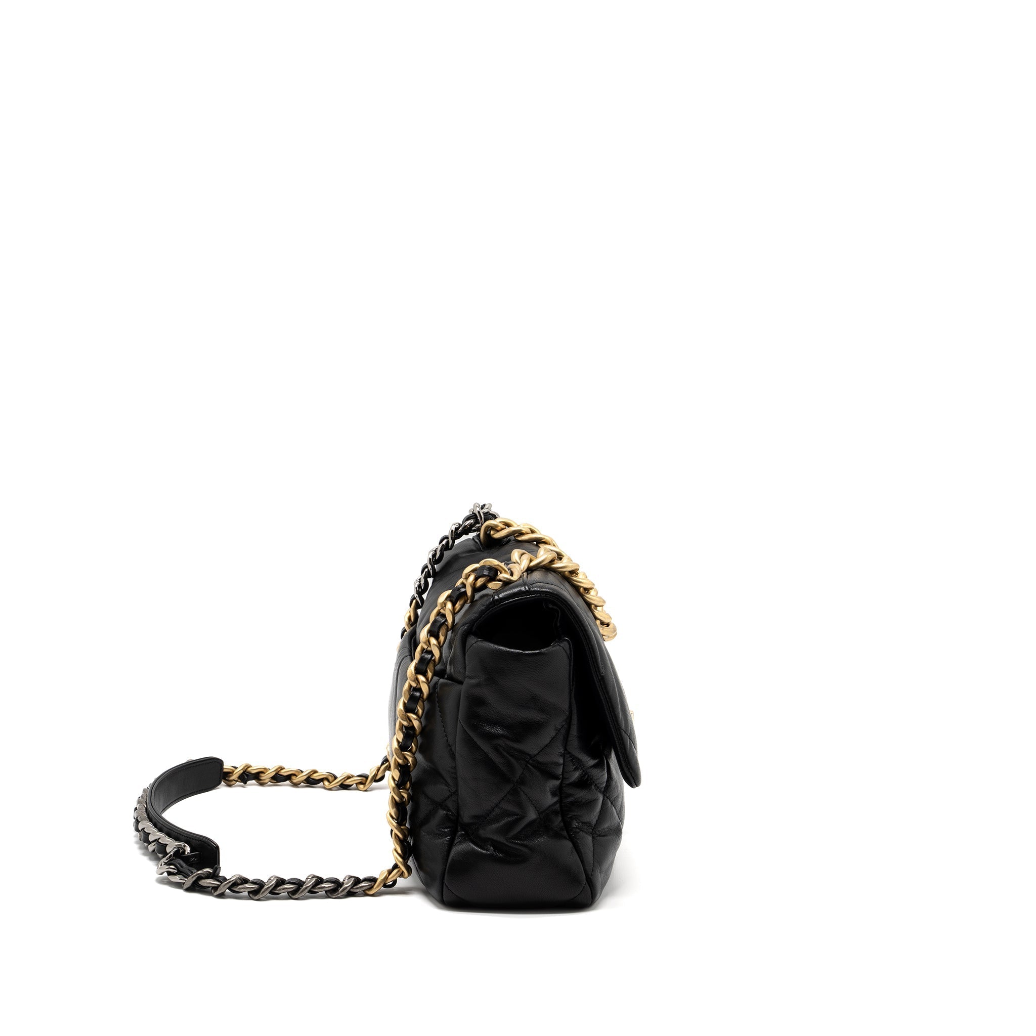 chanel-medium-19-bag-goatskin-black-multicolour-hardaware