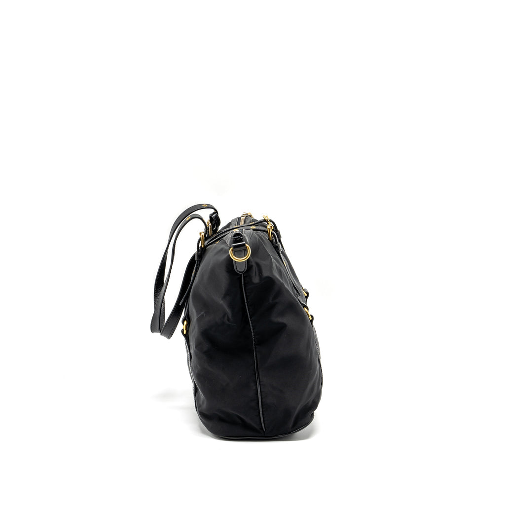 prada-zip-nylon-bag-black-ghw