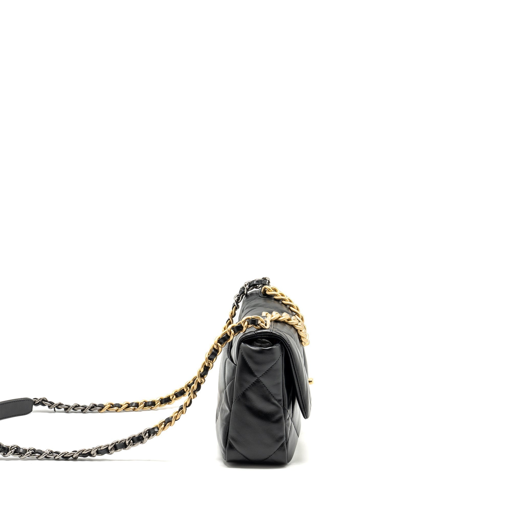 chanel-small-19-bag-goatskin-black-multicolor-hardware