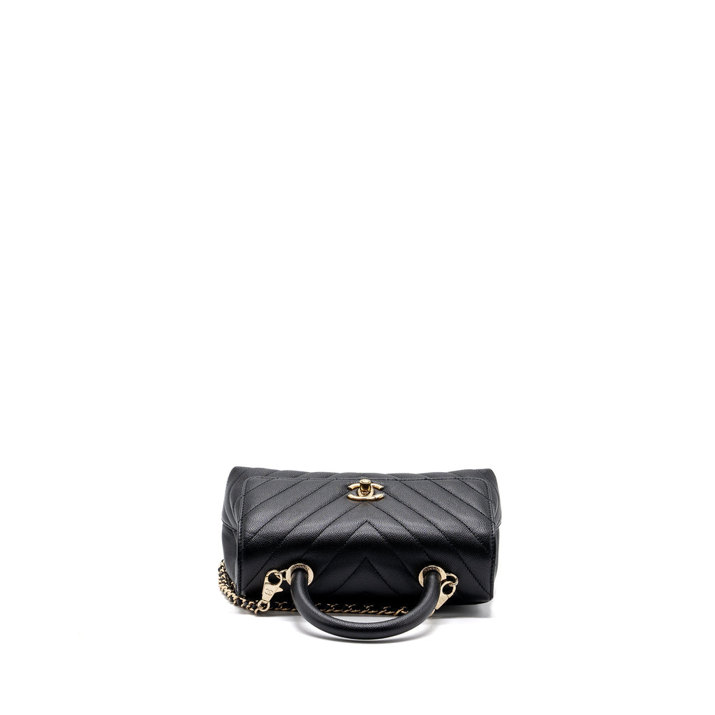 chanel-small-coco-handle-chevron-caviar-black-lghw