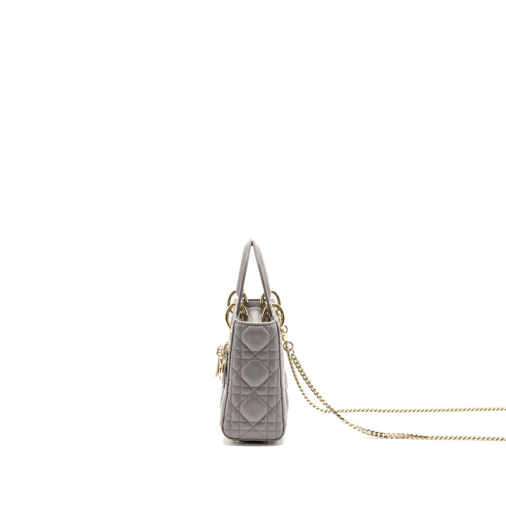 dior-mini-lady-dior-lambskin-grey-lghw-copy