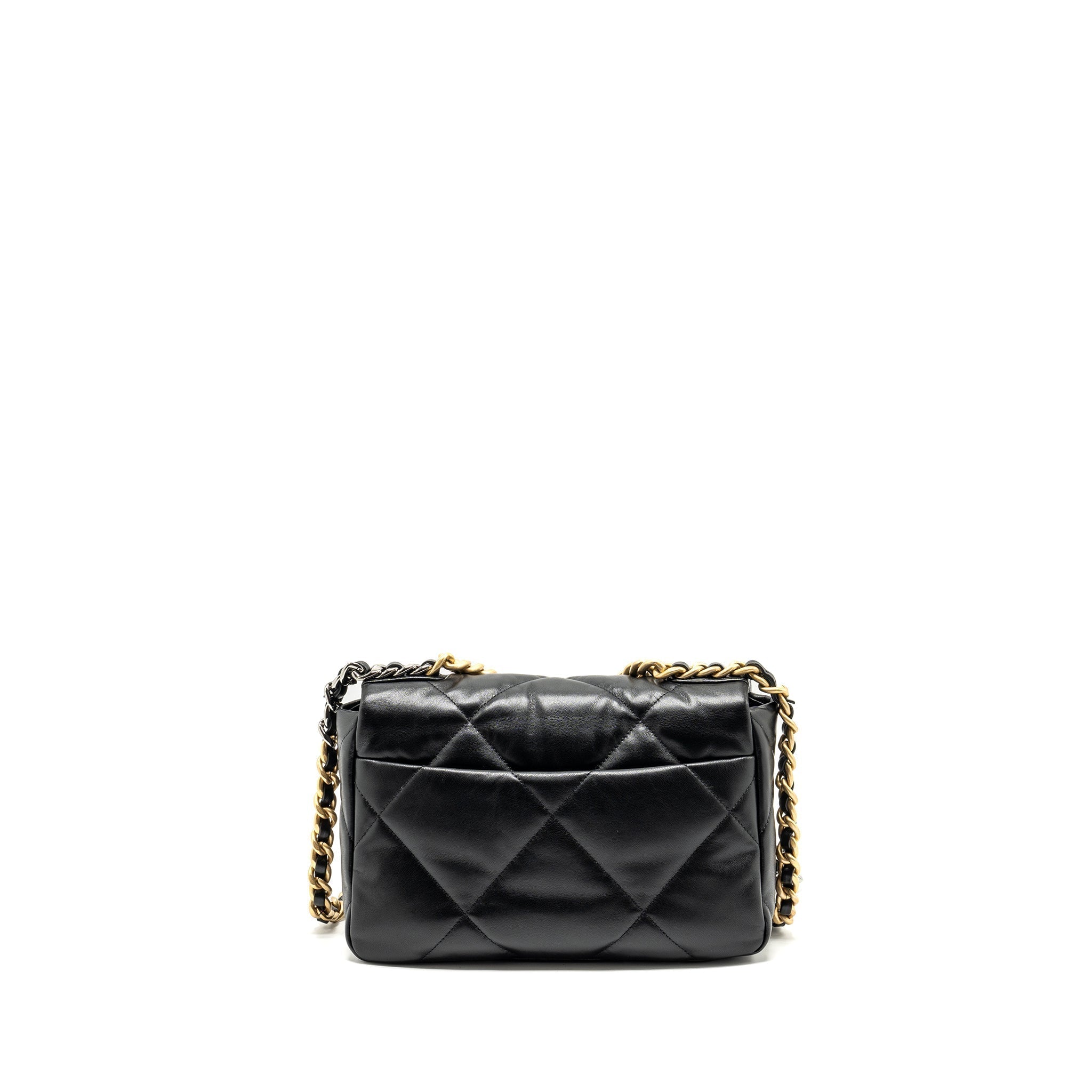 chanel-small-19-bag-goatskin-black-multicolor-hardware