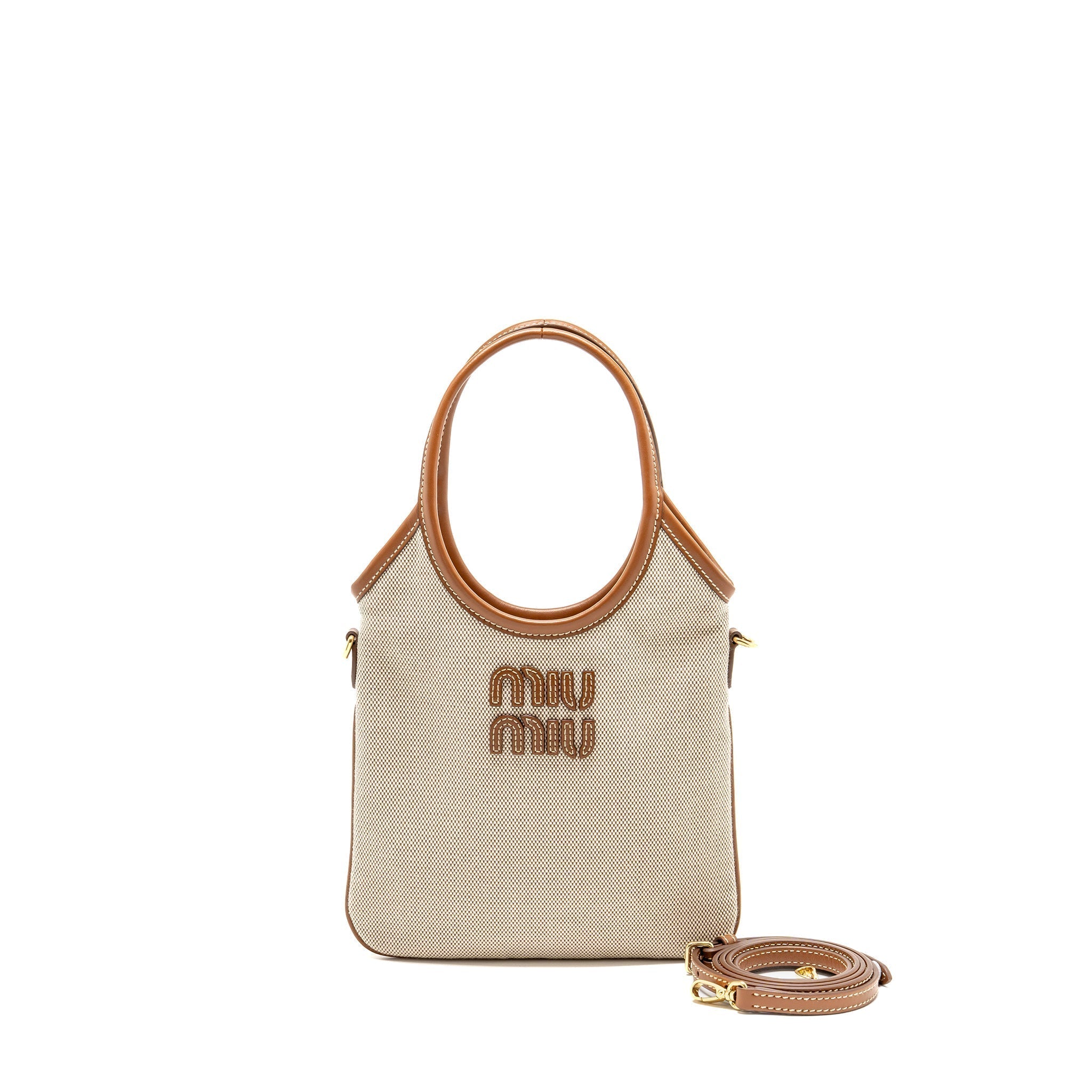 miu-miu-mini-ivy-bag-canvas-leather-beige-brandy-ghw-copy