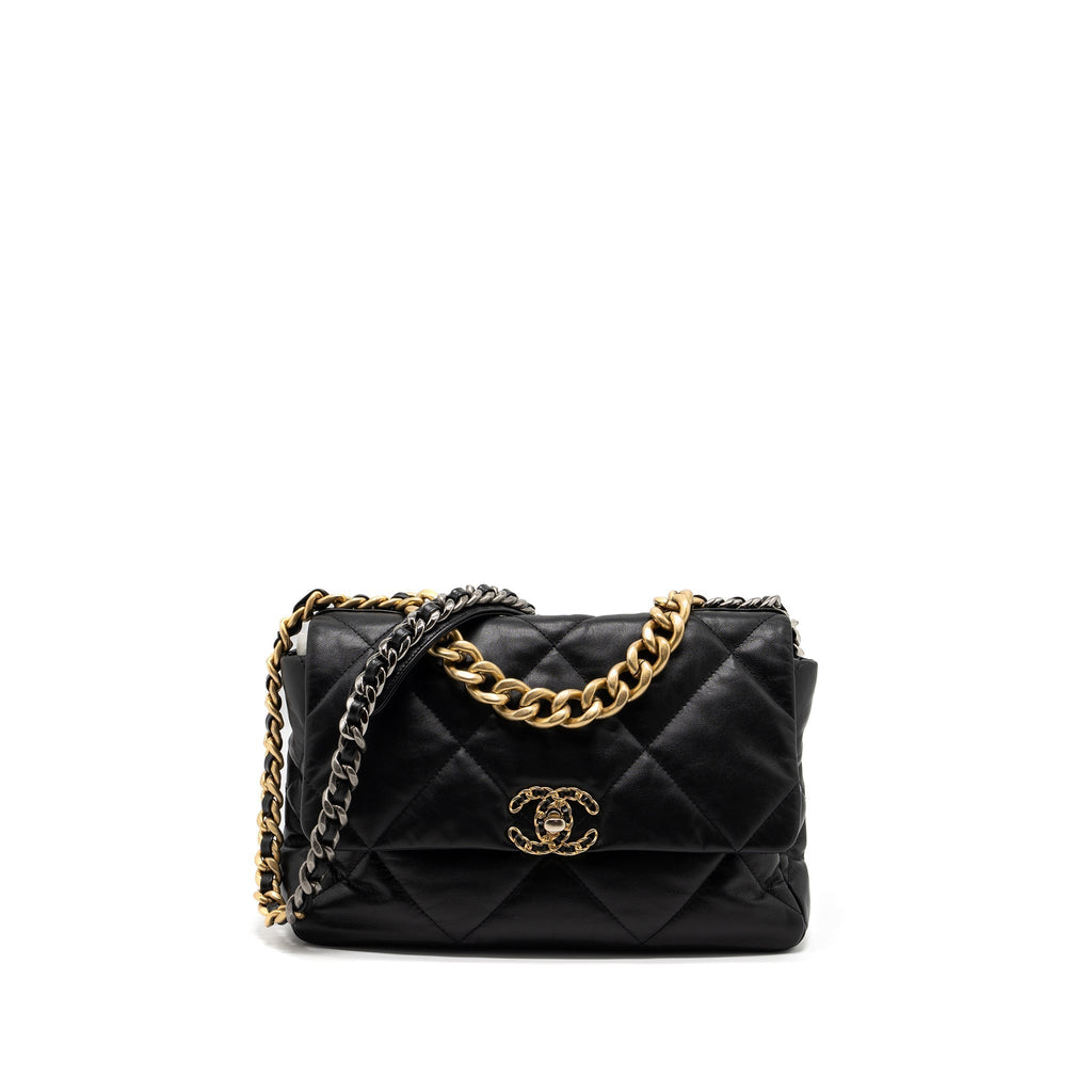 chanel-medium-19-bag-goatskin-black-multicolour-hardaware