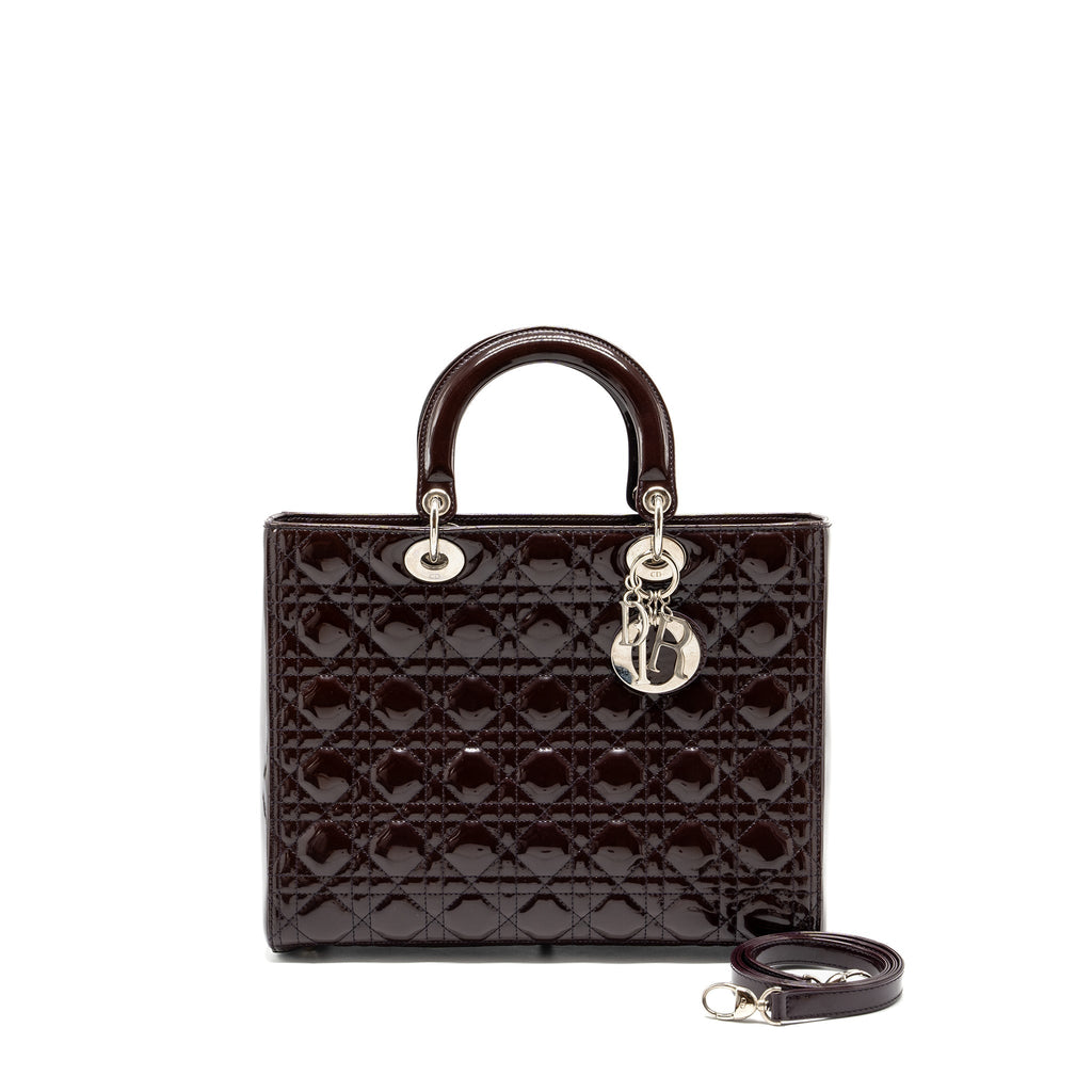 dior-large-lady-dior-patent-leather-burgundy-shw