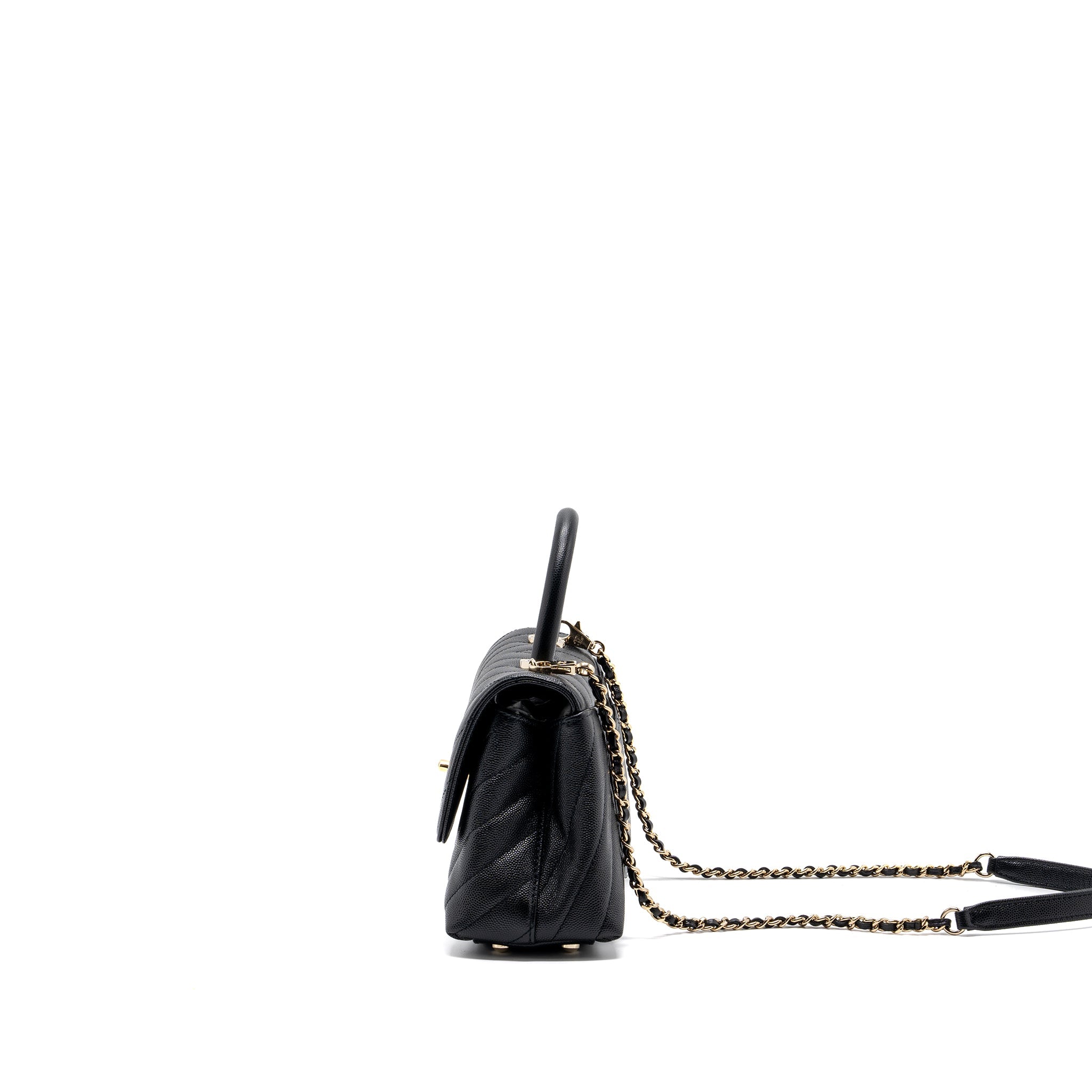 chanel-small-coco-handle-chevron-caviar-black-lghw