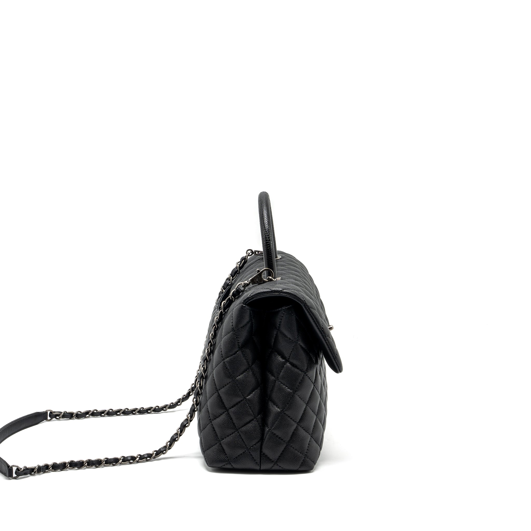 chanel-large-coco-handle-caviar-with-lizard-handle-black-ruthenium-hardware