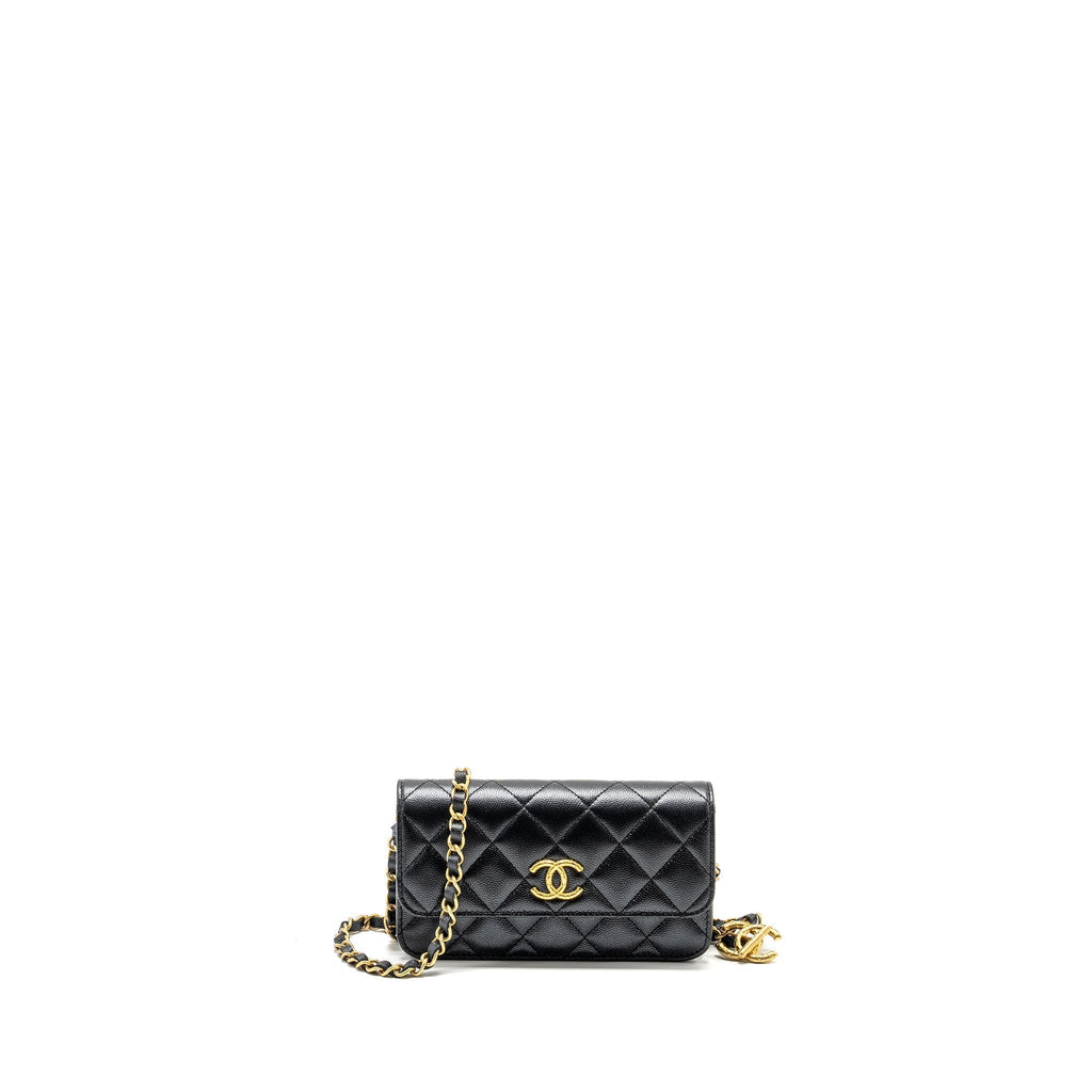 chanel-23b-mini-flap-wallet-with-adjustable-chain-caviar-iridescent-black-ghw-microchip