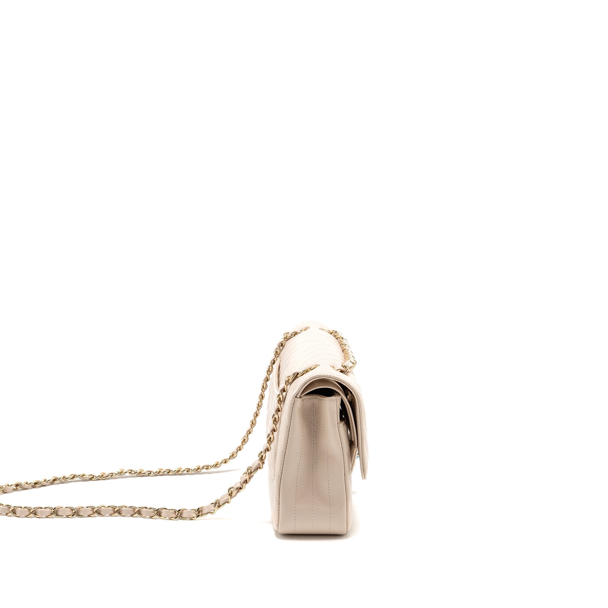 chanel-medium-classic-double-flap-bag-chevron-caviar-light-beige-lghw