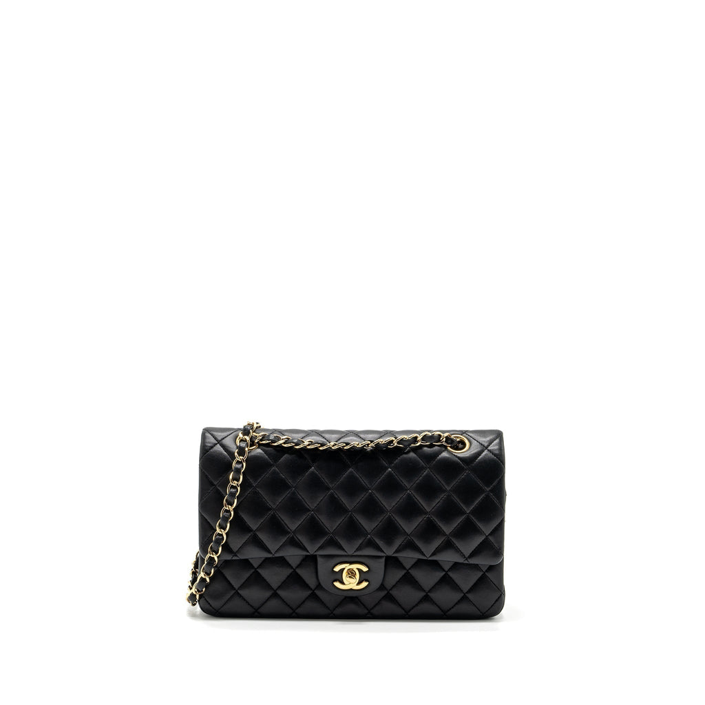 chanel-medium-classic-double-flap-bag-lambskin-black-ghw-4