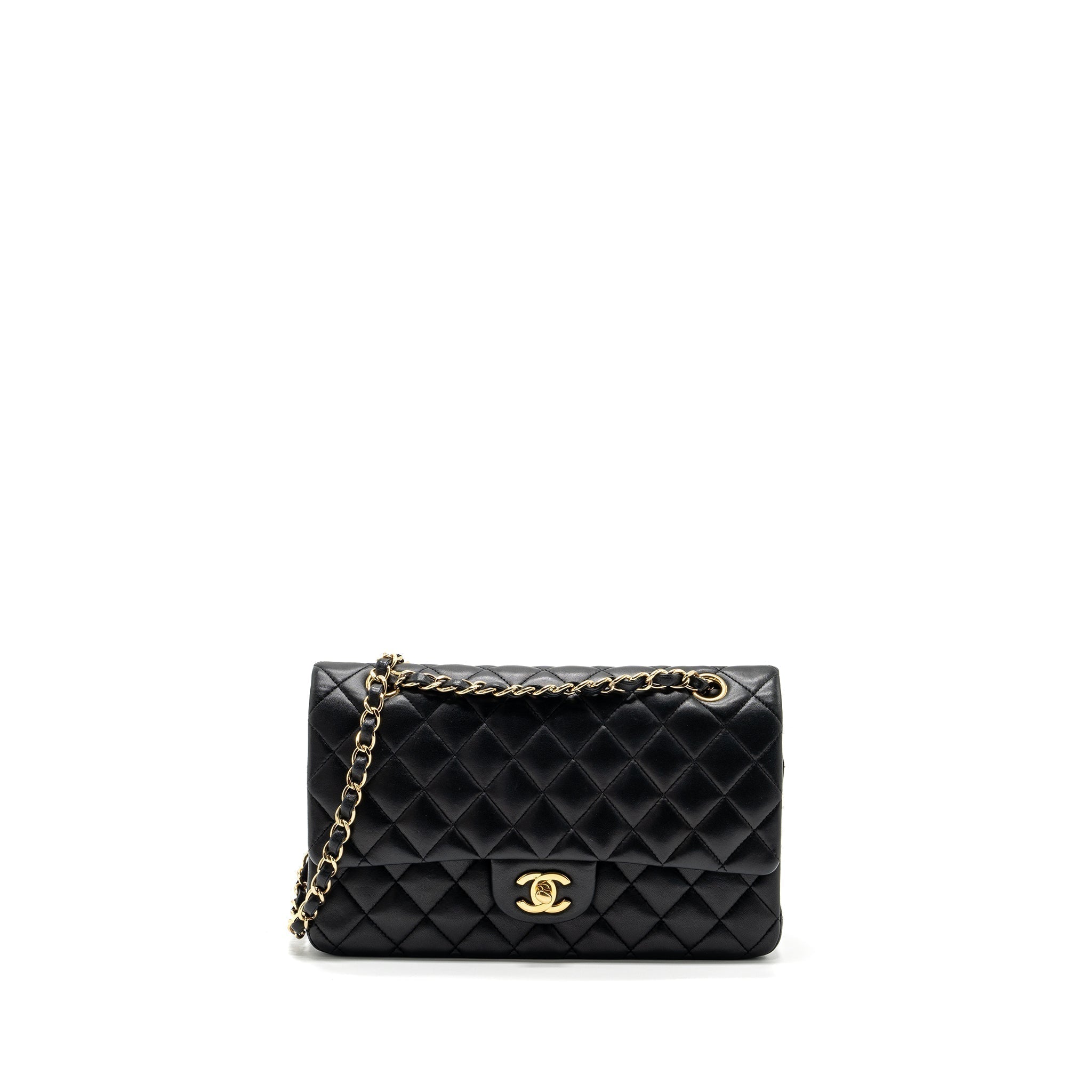 chanel-medium-classic-double-flap-bag-lambskin-black-ghw-4