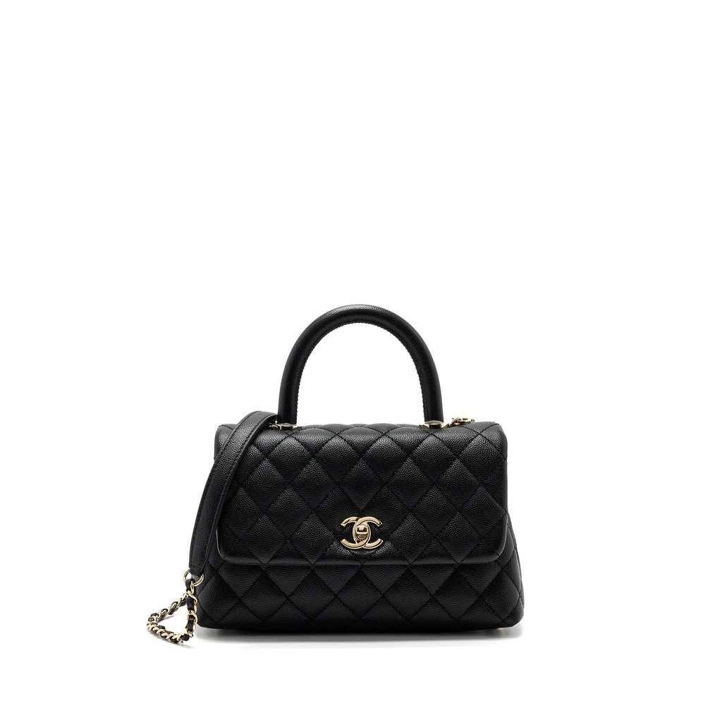 chanel-small-coco-handle-caviar-black-lghw-2