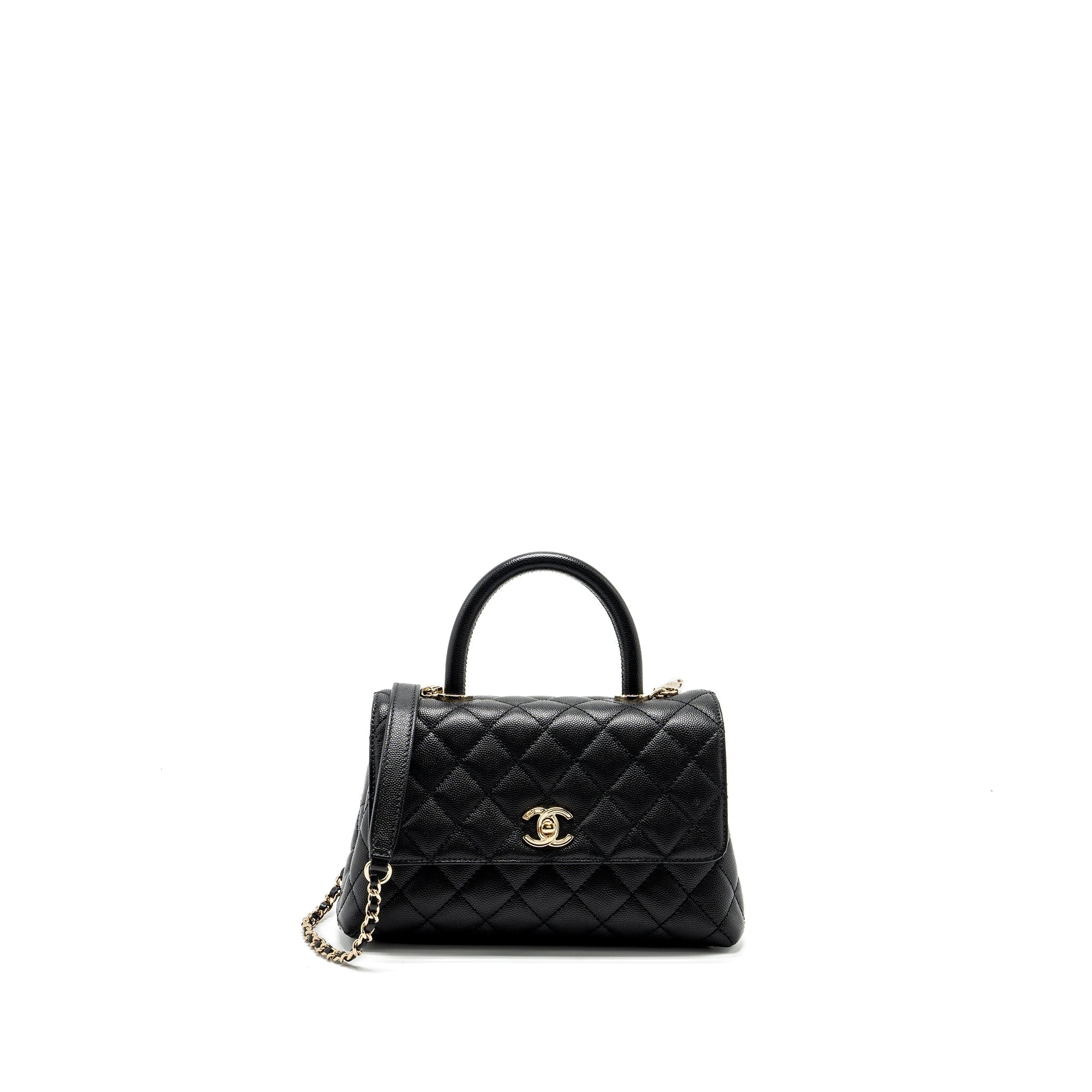 chanel-small-coco-handle-caviar-black-lghw-microchip-14