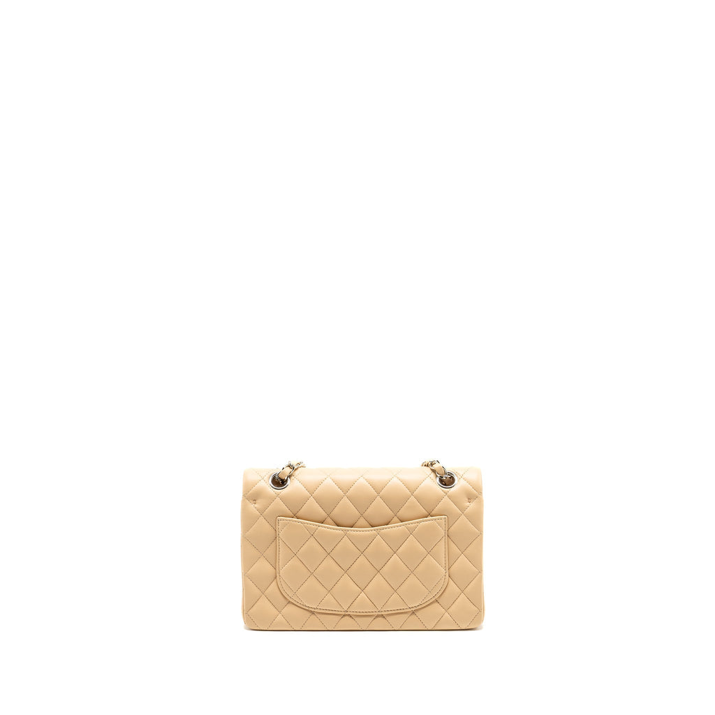 chanel-small-classic-double-flap-bag-lambskin-beige-shwmicrochip
