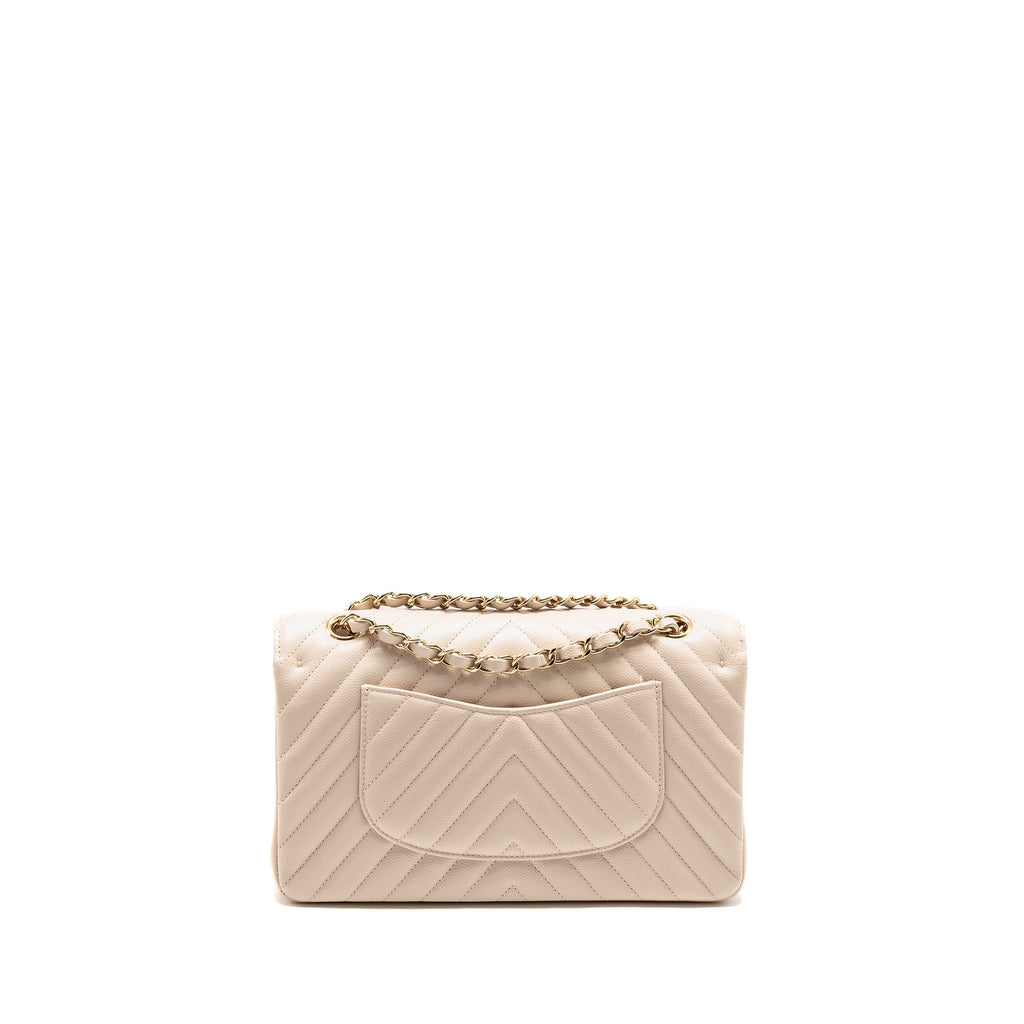 chanel-medium-classic-double-flap-bag-chevron-caviar-light-beige-lghw