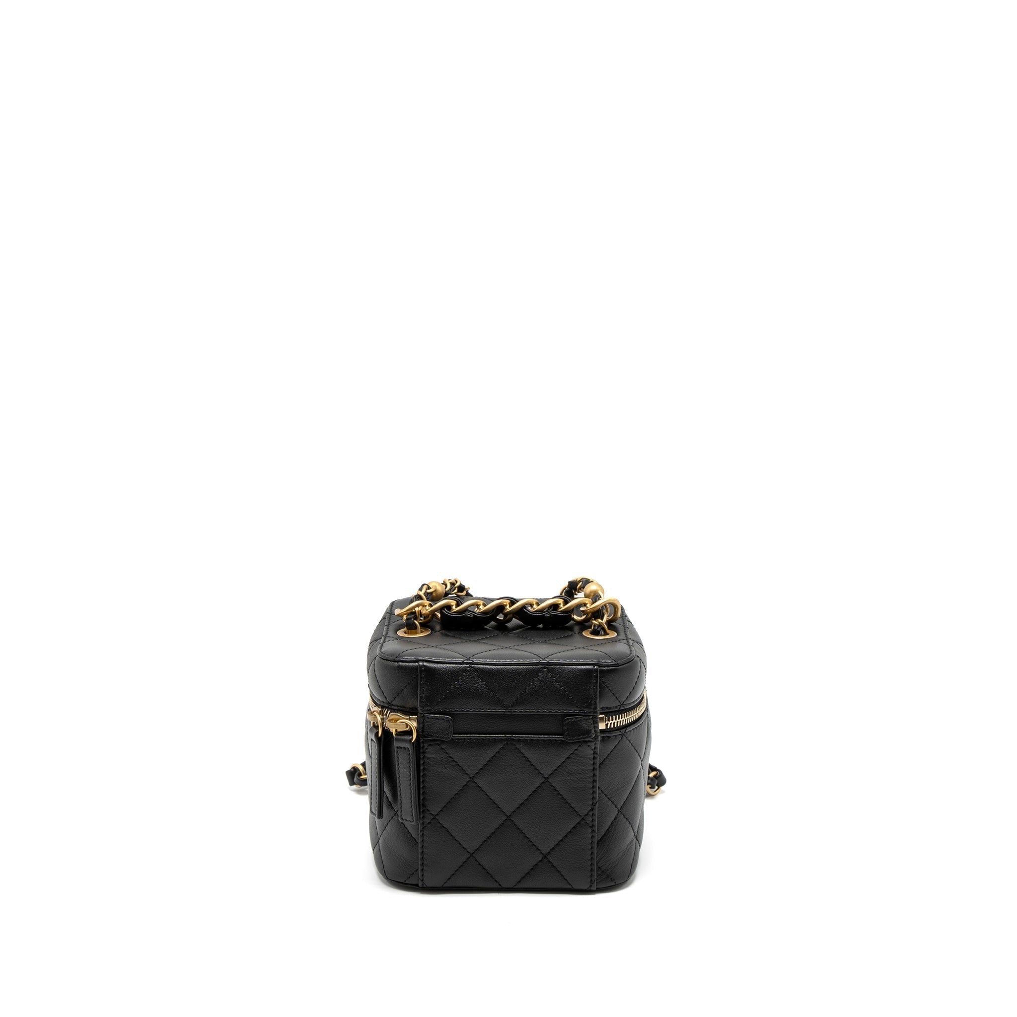 copy-of-chanel-top-handle-vanity-crossbody-bag-calfskin-black-brushed-ghw-microchip