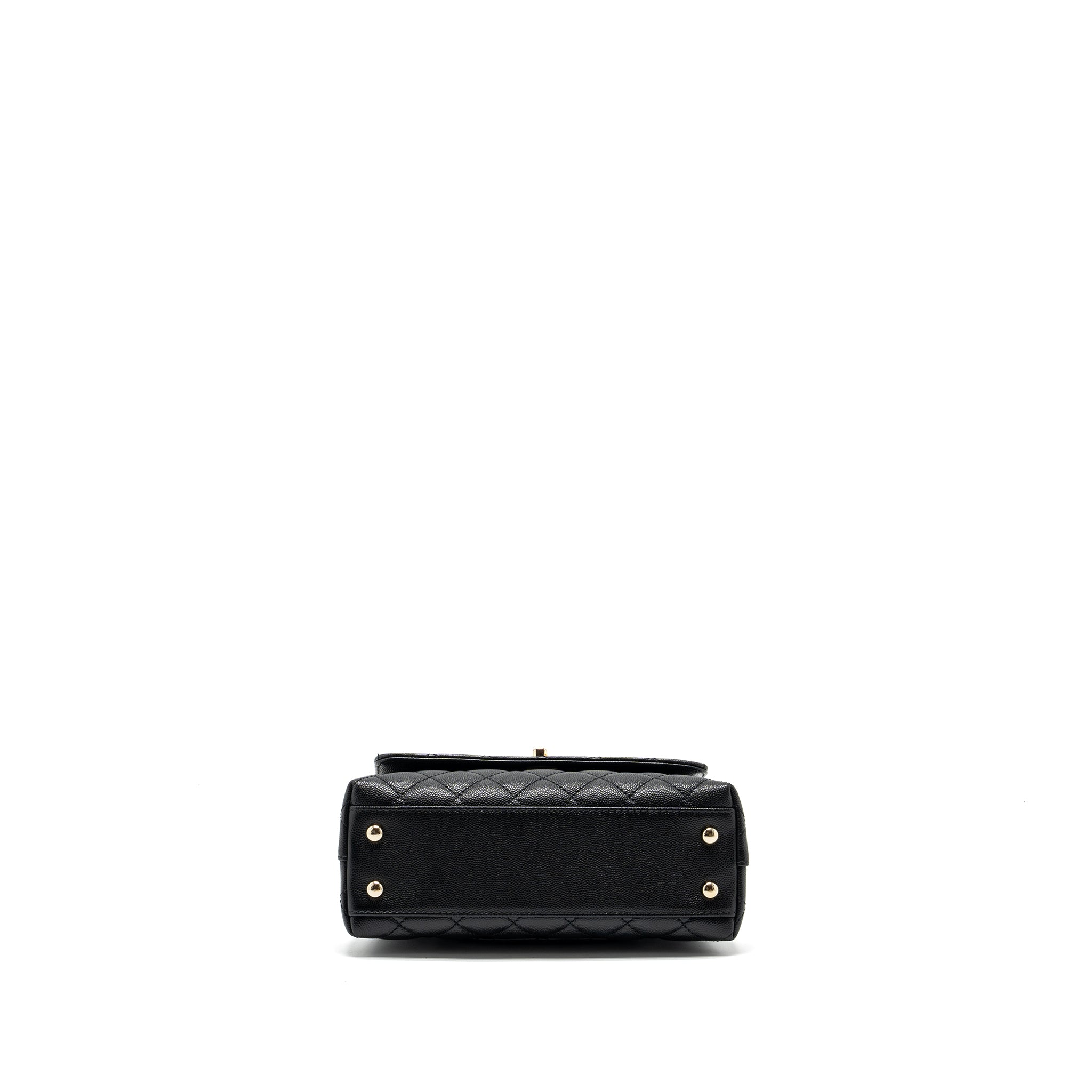 chanel-small-coco-handle-caviar-black-lghw-microchip-14