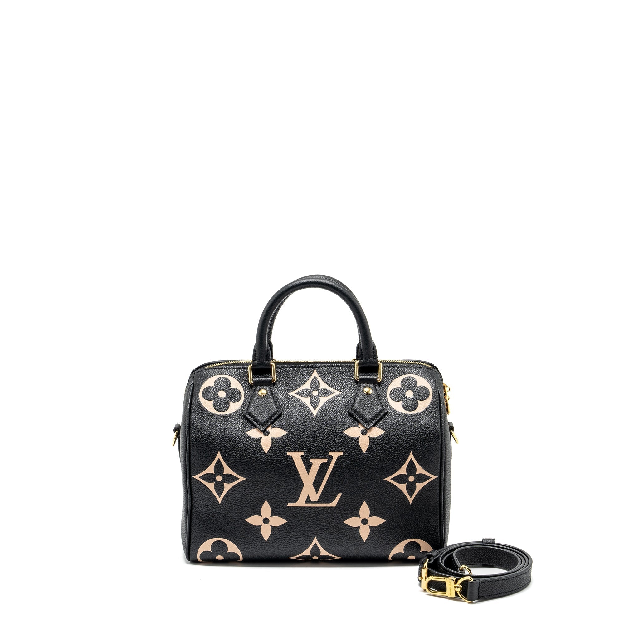 louis-vuttion-speedy-bandouliere-25-bicolour-monogram-empreinte-leather-ghw