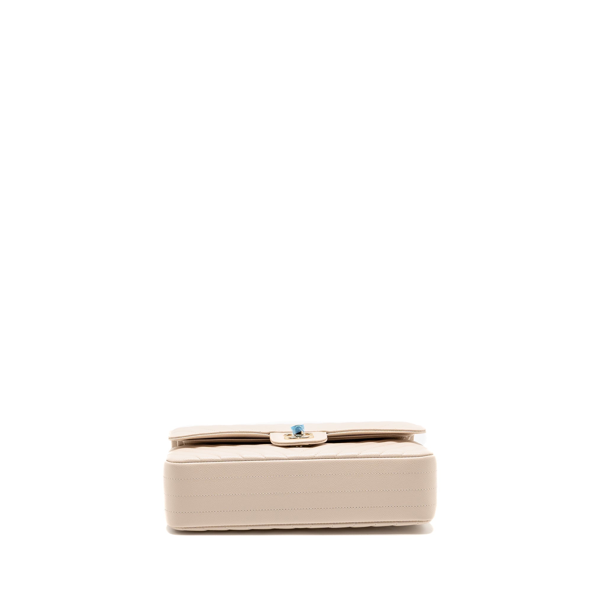 chanel-medium-classic-double-flap-bag-chevron-caviar-light-beige-lghw