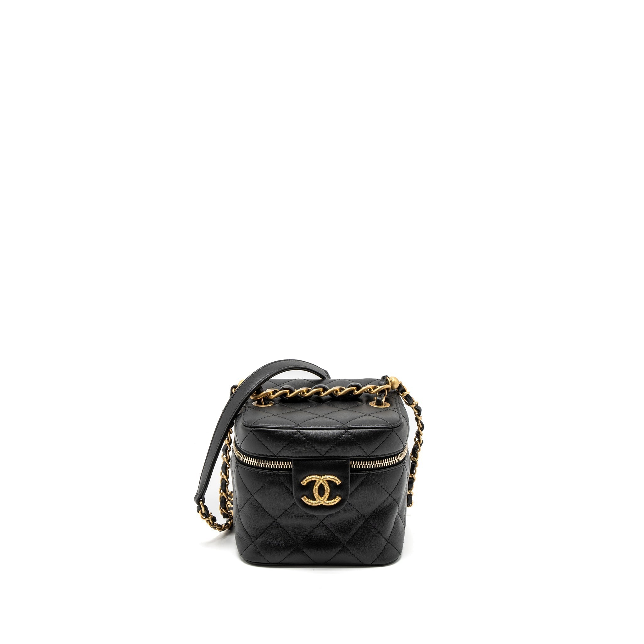 copy-of-chanel-top-handle-vanity-crossbody-bag-calfskin-black-brushed-ghw-microchip