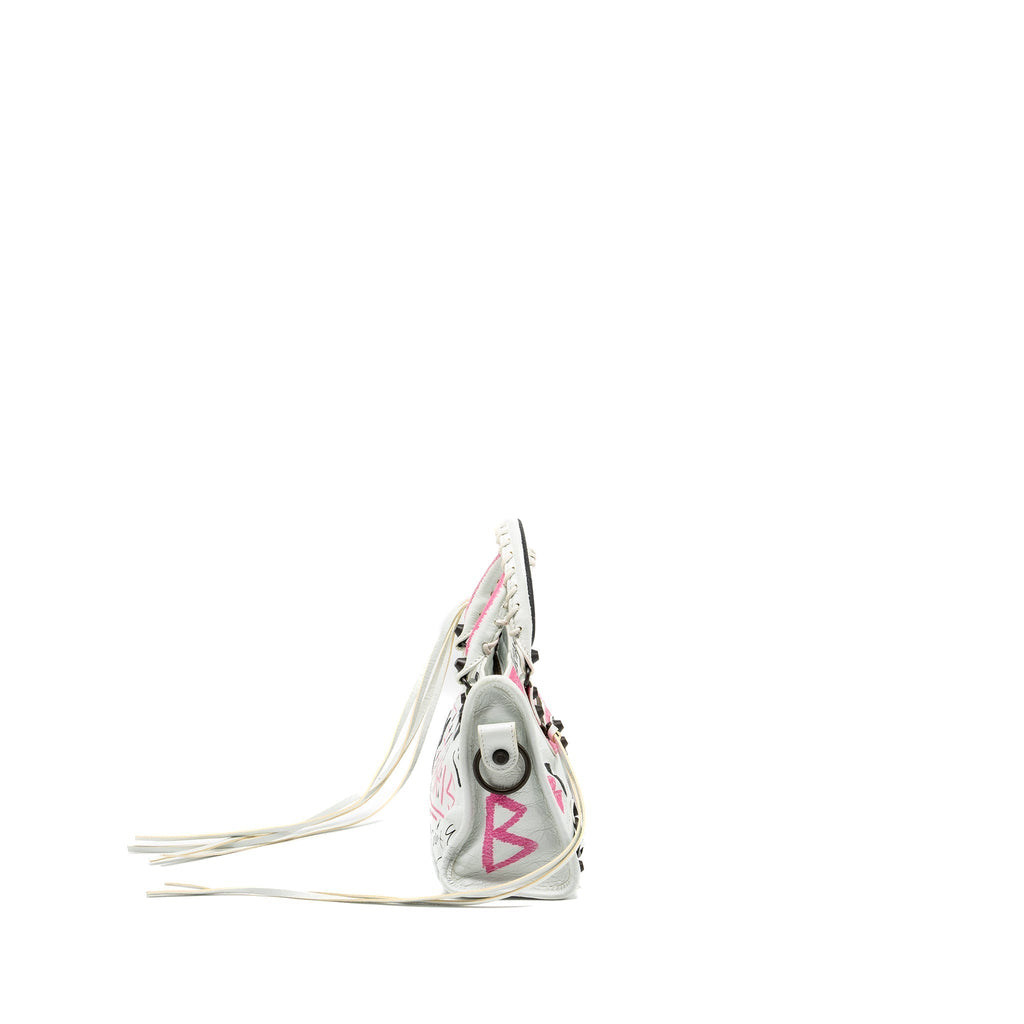 balenciaga-city-graffiti-classic-studs-bag-leather-white-pink-black-with-black-hardware