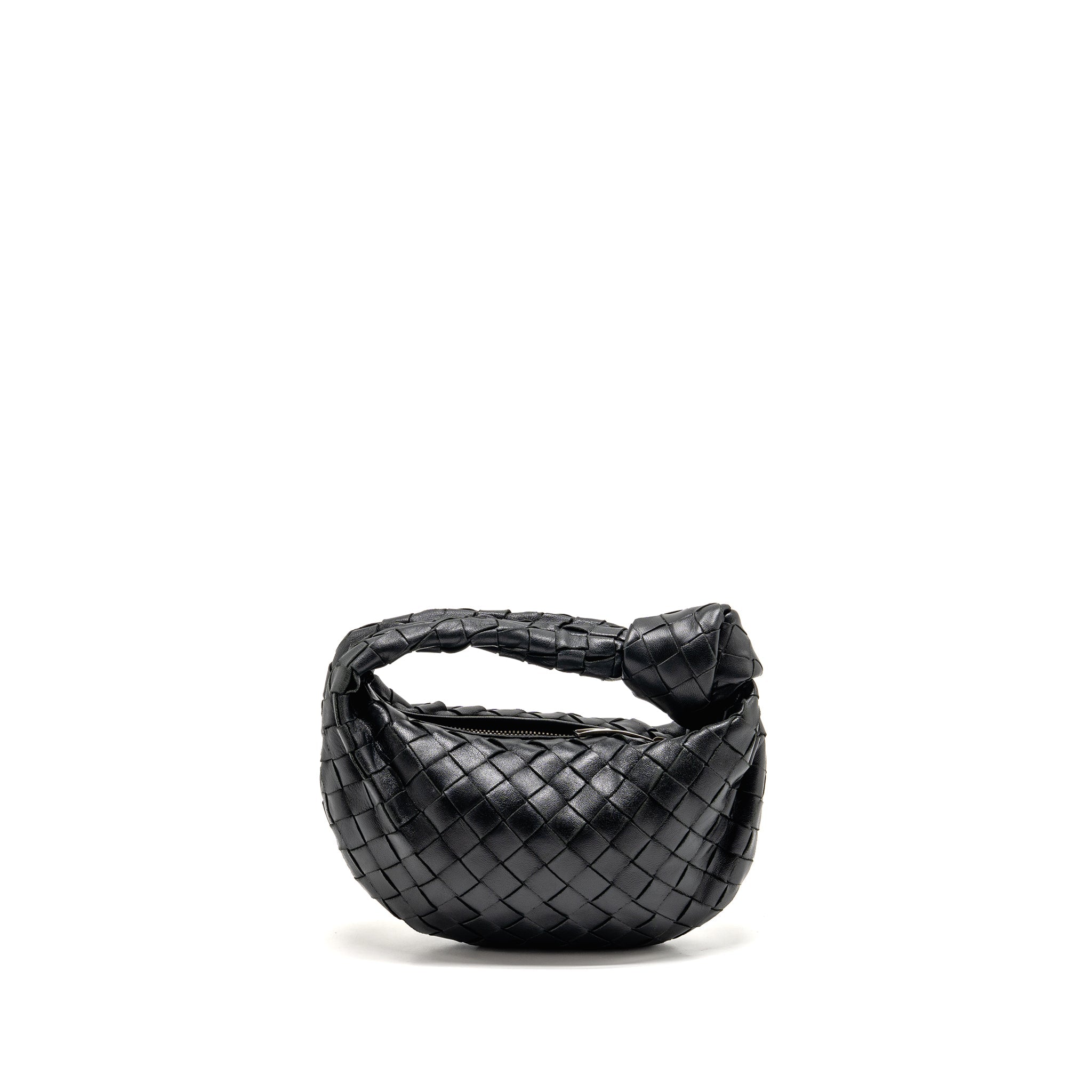 bottega-veneta-mini-jodie-lambskin-black-shw-2