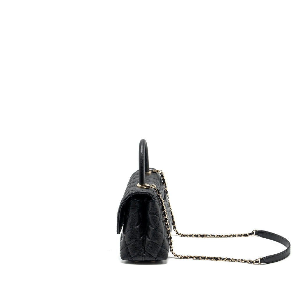 chanel-small-coco-handle-caviar-black-lghw-microchip-16
