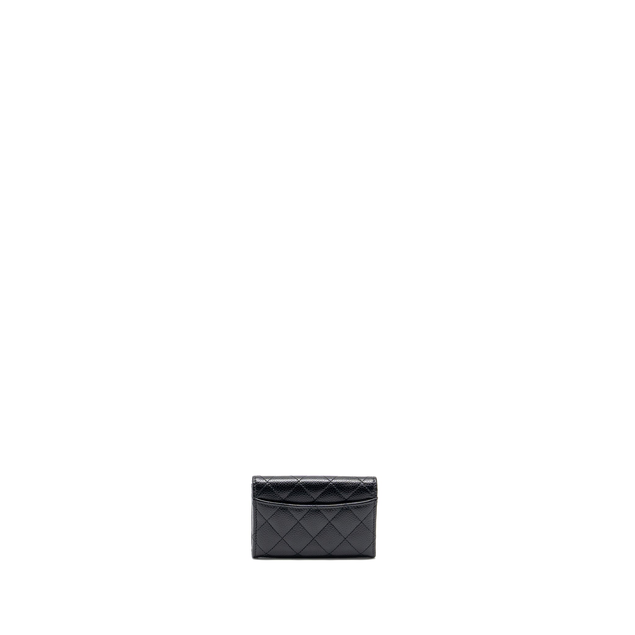 chanel-classic-flap-card-holder-caviar-black-ghw-microchip-9