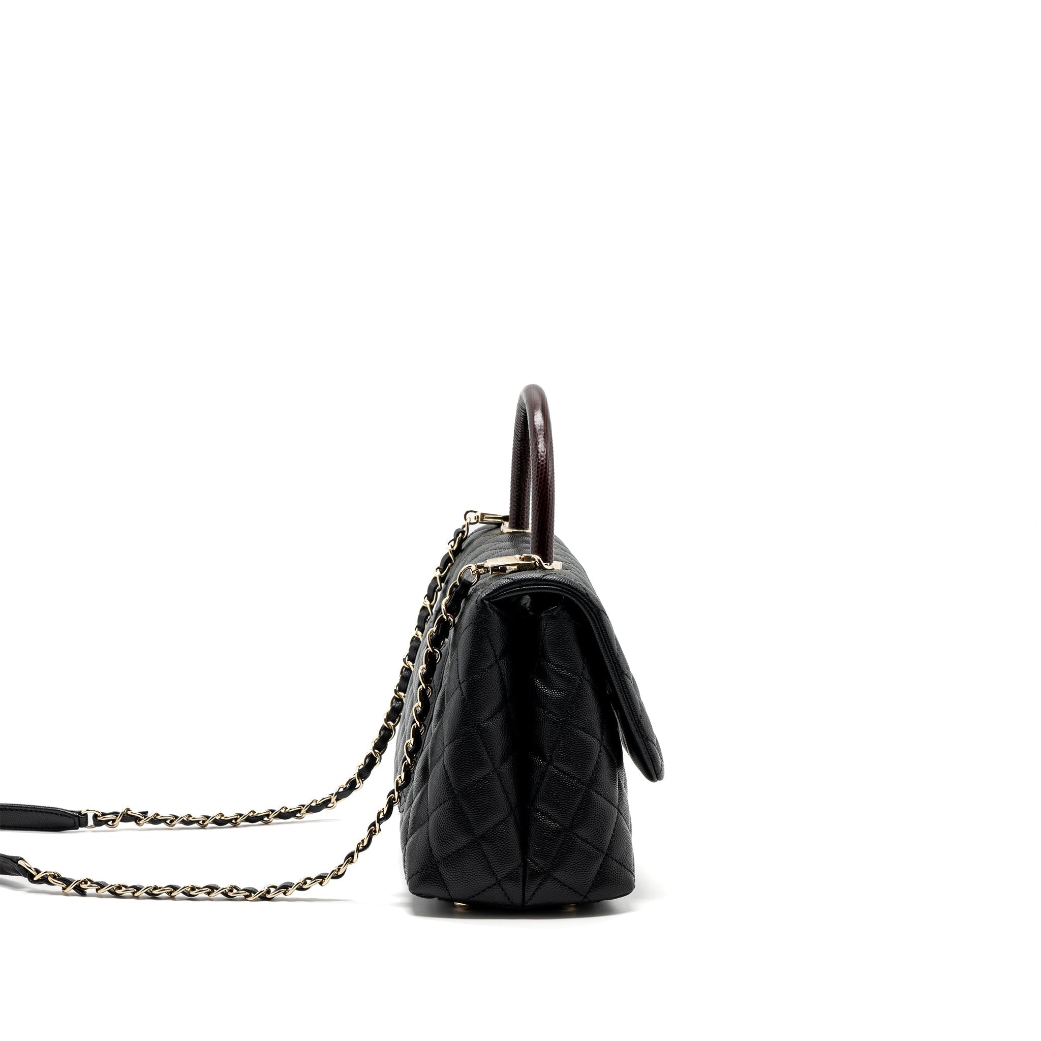 chanel-medium-coco-handle-flap-bag-lizard-embossed-handle-caviar-black-lghw