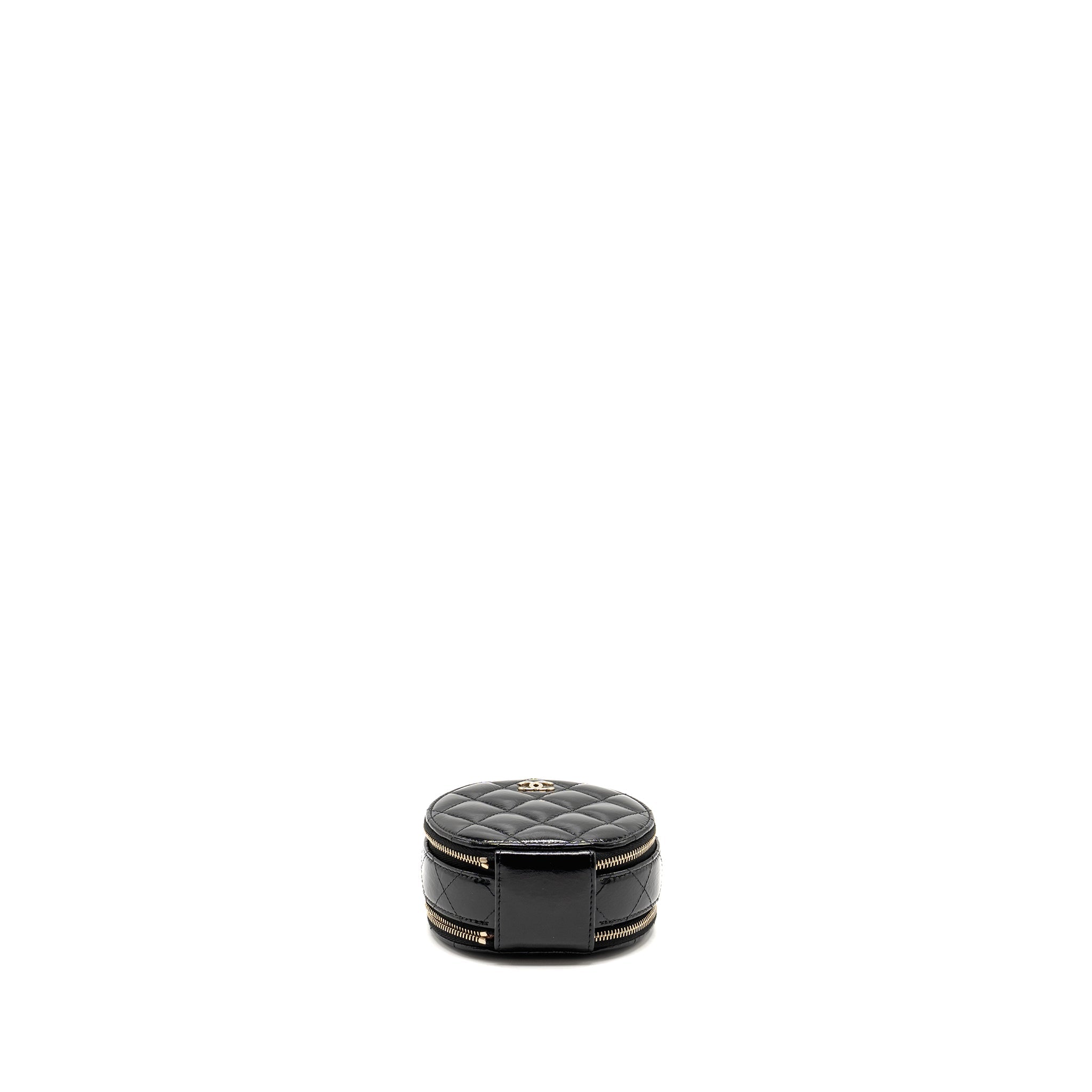 chanel-22b-top-handle-mini-round-vanity-case-with-chain-shiny-leather-black-lghw-microchip