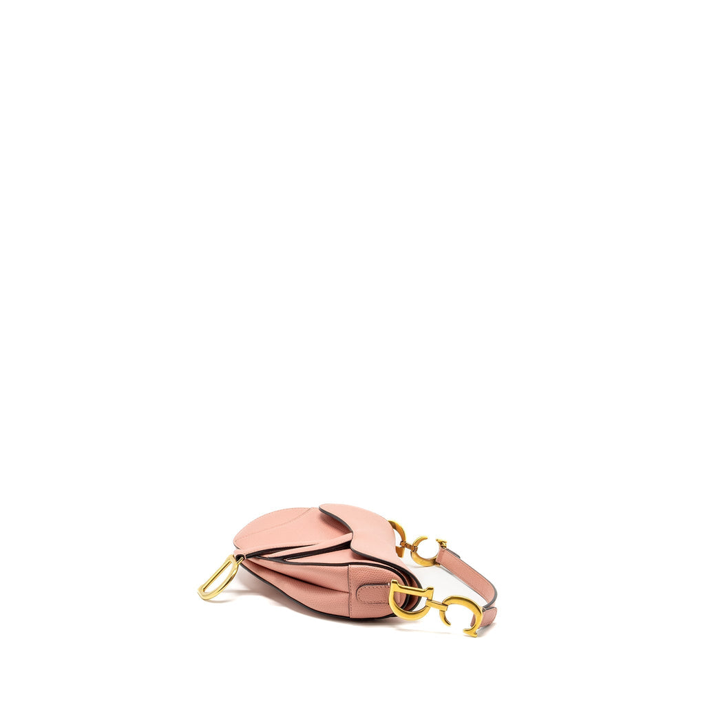 dior-mini-saddle-bag-grained-calfskin-pink-ghw-copy-1