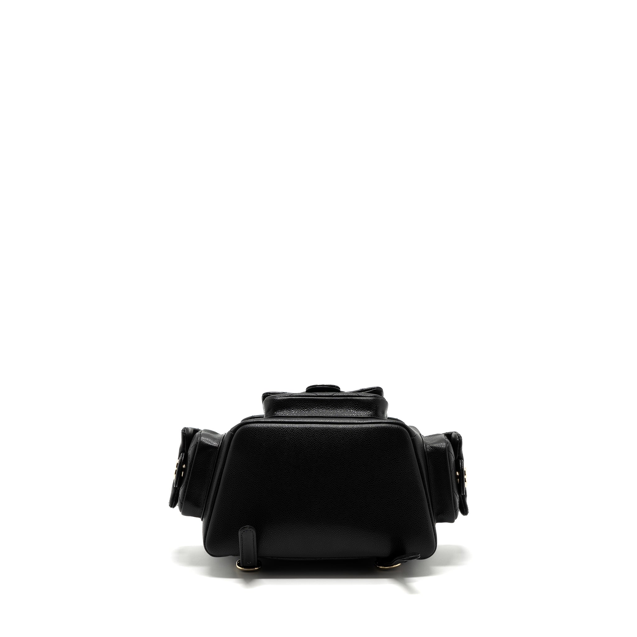 chanel-23k-triple-pocket-backpack-caviar-black-lghwmicrochip