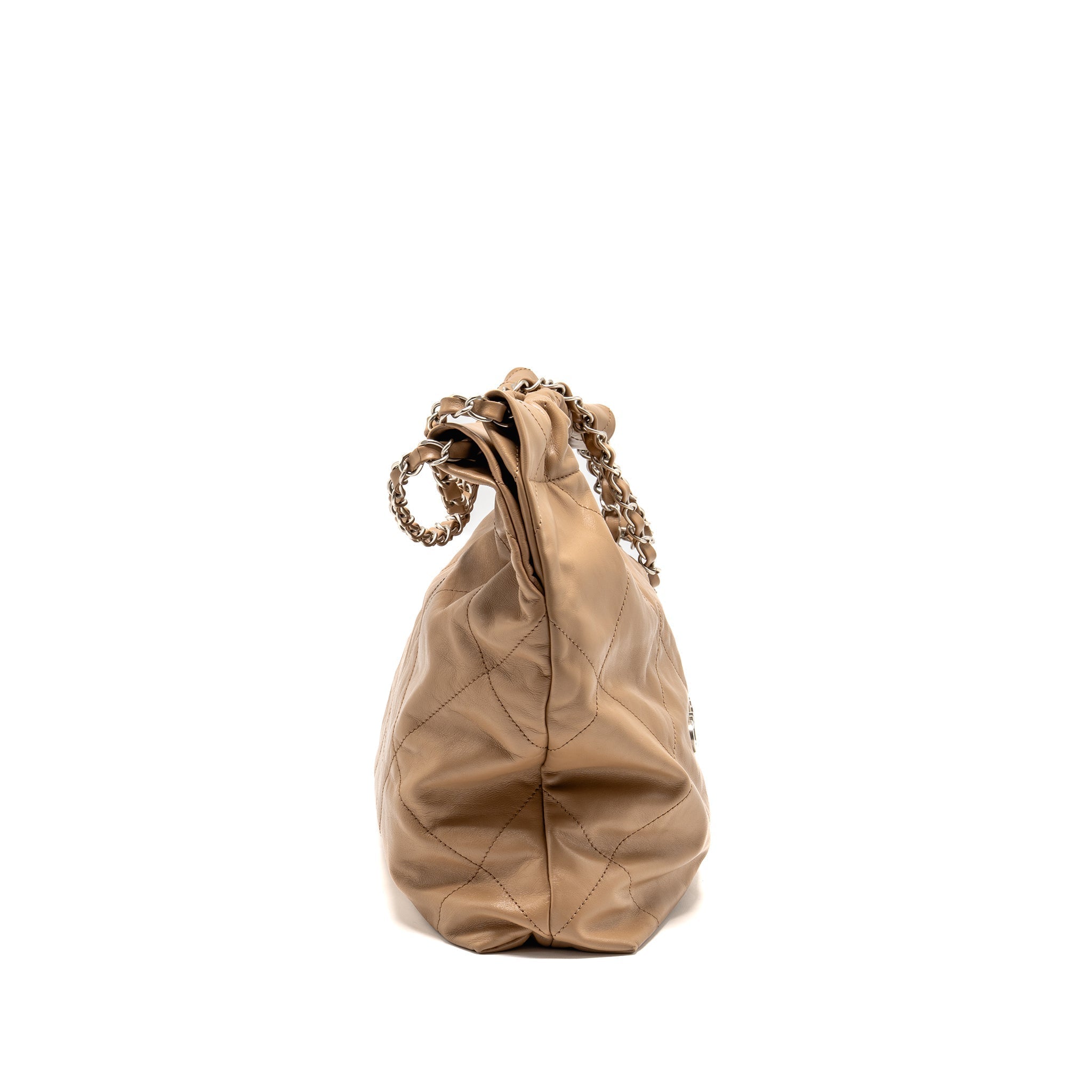 chanel-small-22-bag-calfskin-dark-beige-shw-microchip