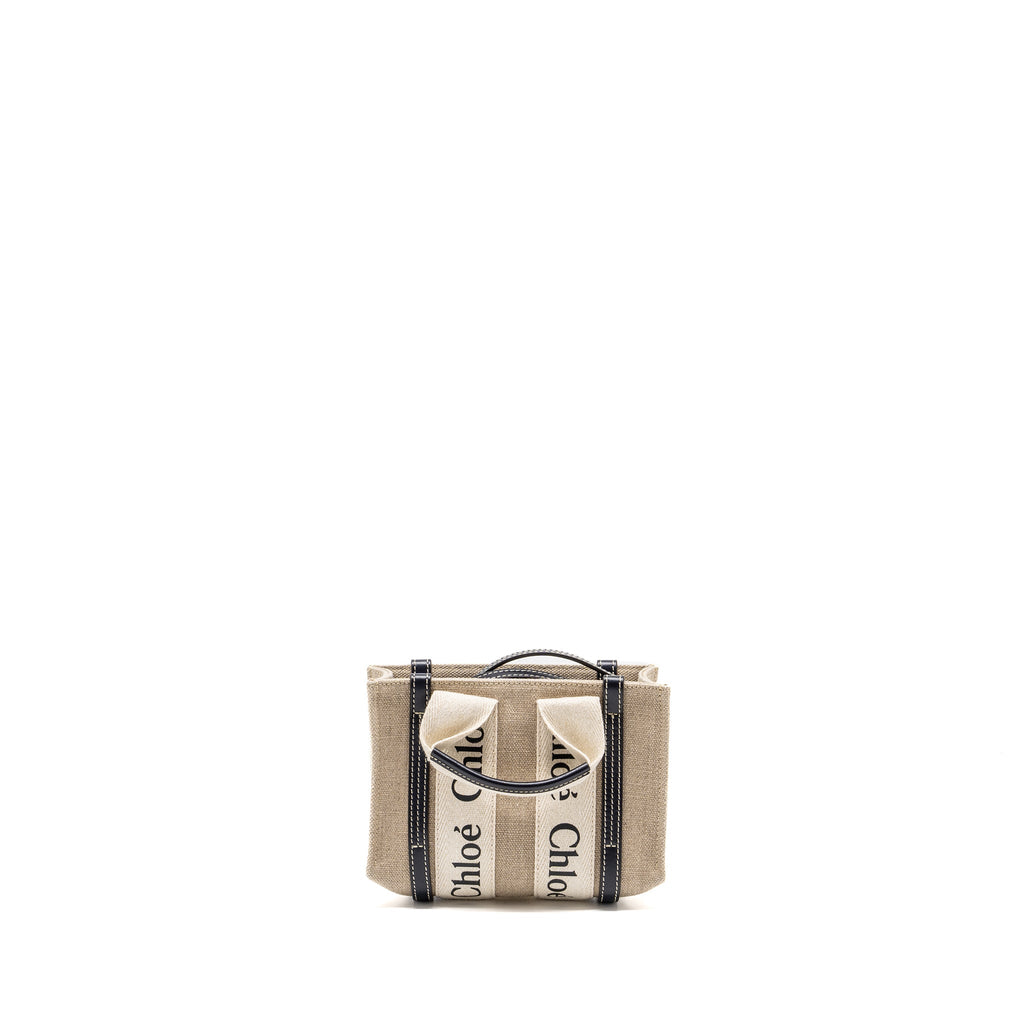 chloe-woody-mini-tote-bag-canvas-black