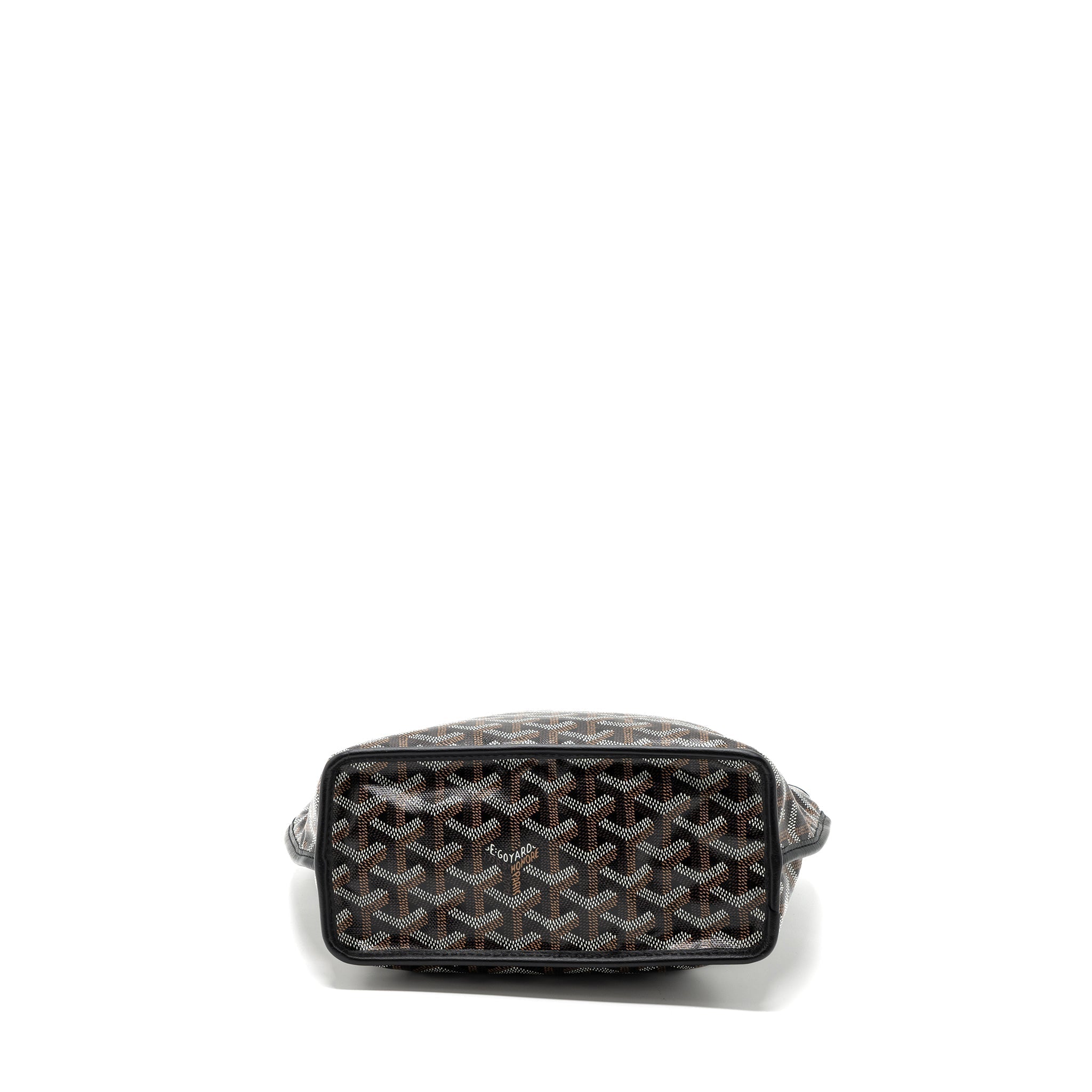goyard-mini-anjou-tote-bag-canvas-calfskin-black-shw