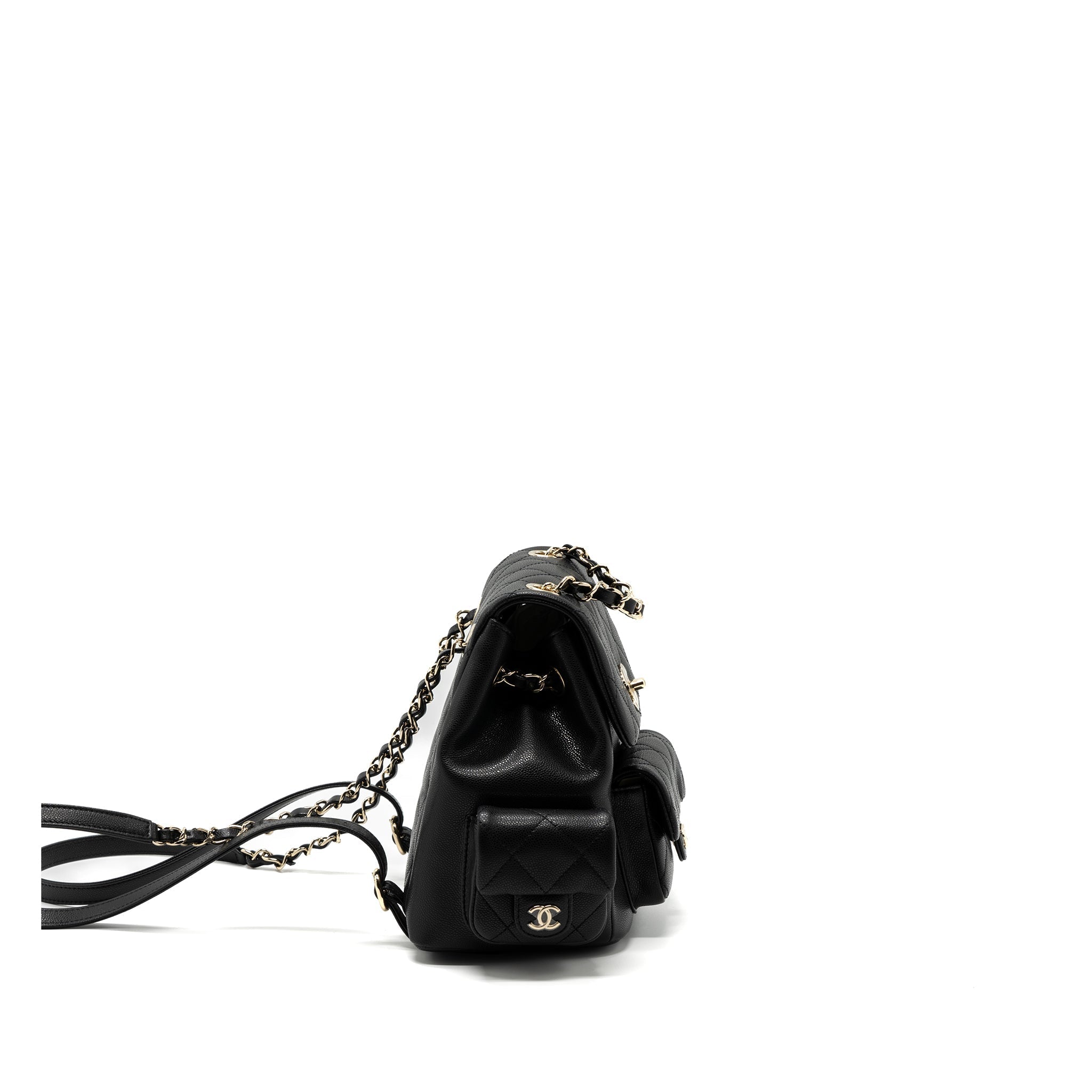 chanel-23k-triple-pocket-backpack-caviar-black-lghwmicrochip