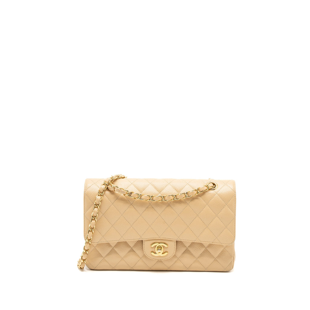 chanel-medium-classic-double-flap-bag-caviar-beige-ghw