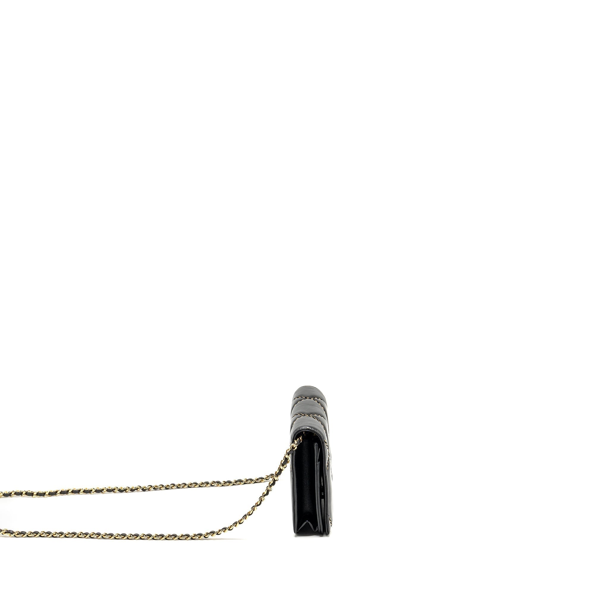 chanel-quilted-wallet-on-chain-shiny-calfskin-black-ghw-microchip-copy