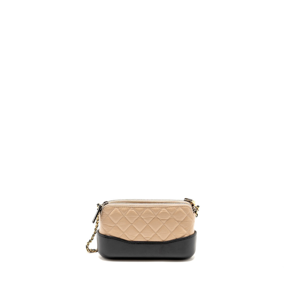 chanel-gabrielle-double-zip-clutch-on-chain-calfskin-beige-black-multicolor-hardware-copy