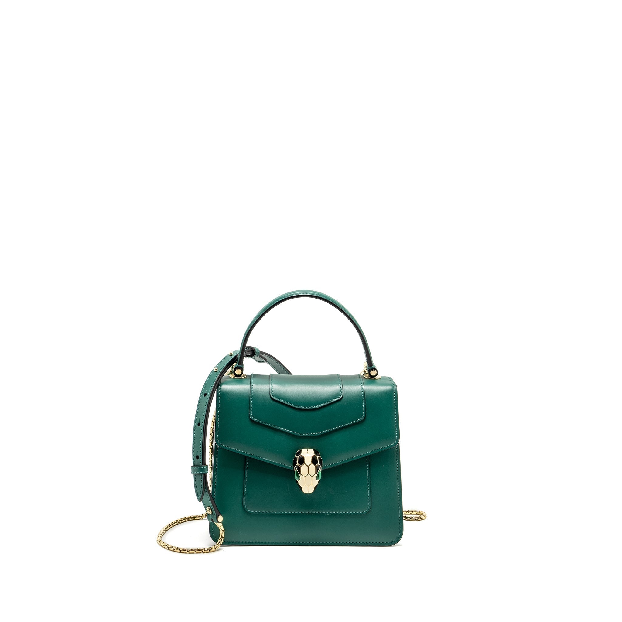 bvlgari-serpenti-forever-top-handle-calfskin-green-ghw